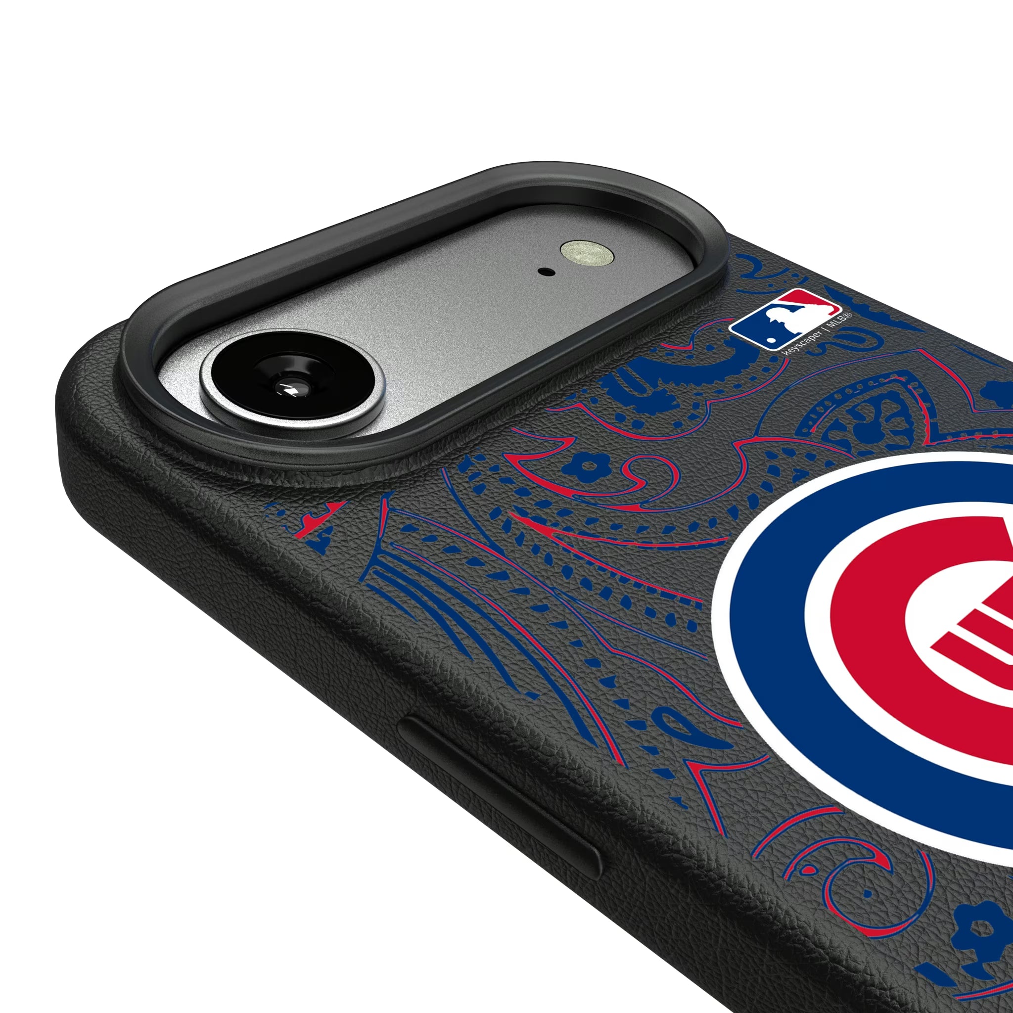 Chicago Cubs Paisley iPhone MagSafe Compatible Phone Case for Apple iPhone - Detail#Device_iPhone Air