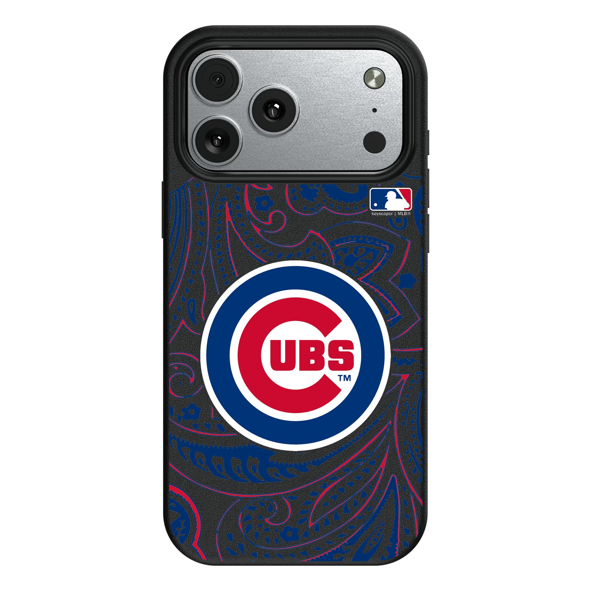 Chicago Cubs Paisley iPhone MagSafe Compatible Phone Case for Apple iPhone#Device_iPhone 17 Pro Max