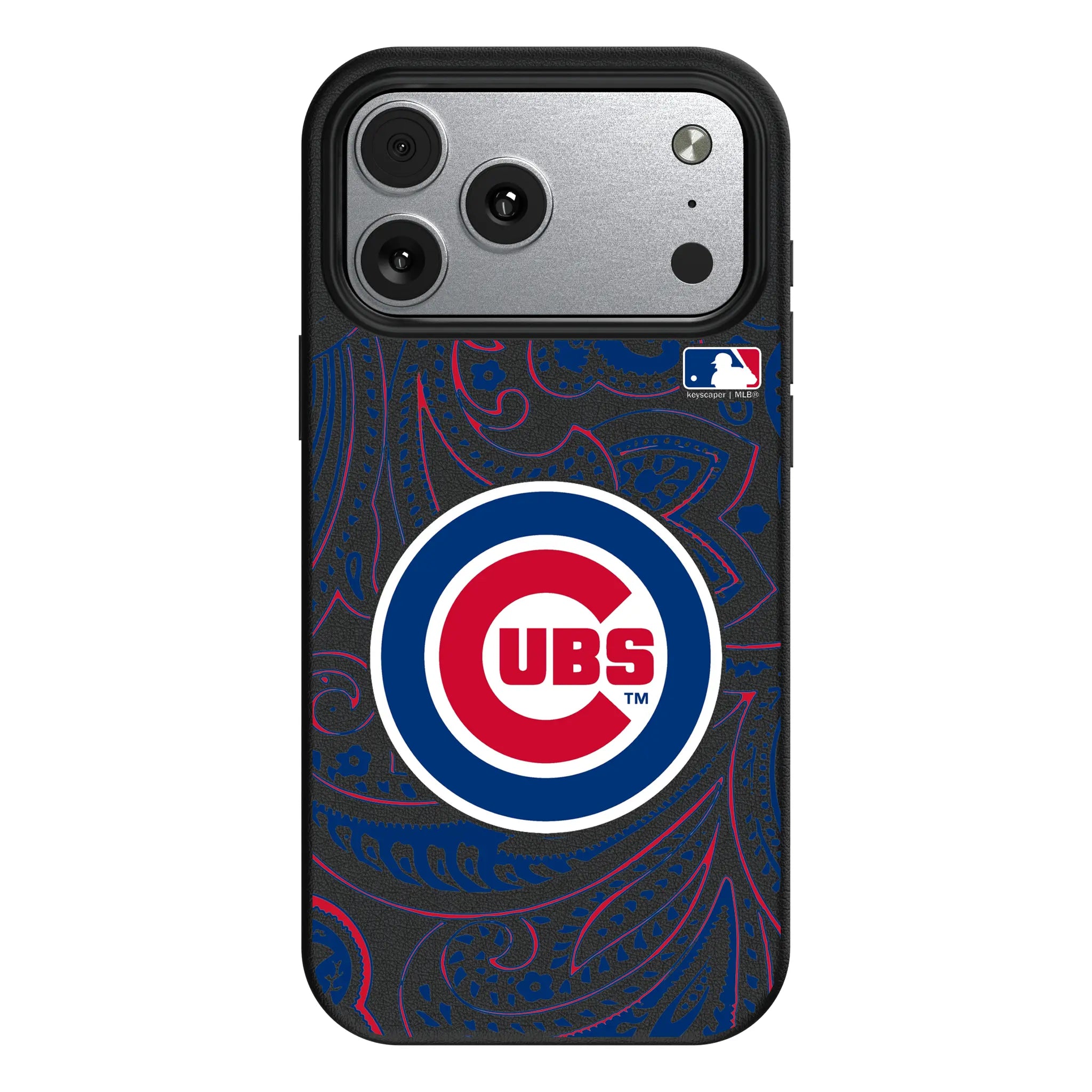 Chicago Cubs Paisley iPhone MagSafe Compatible Phone Case for Apple iPhone#Device_iPhone 17 Pro Max