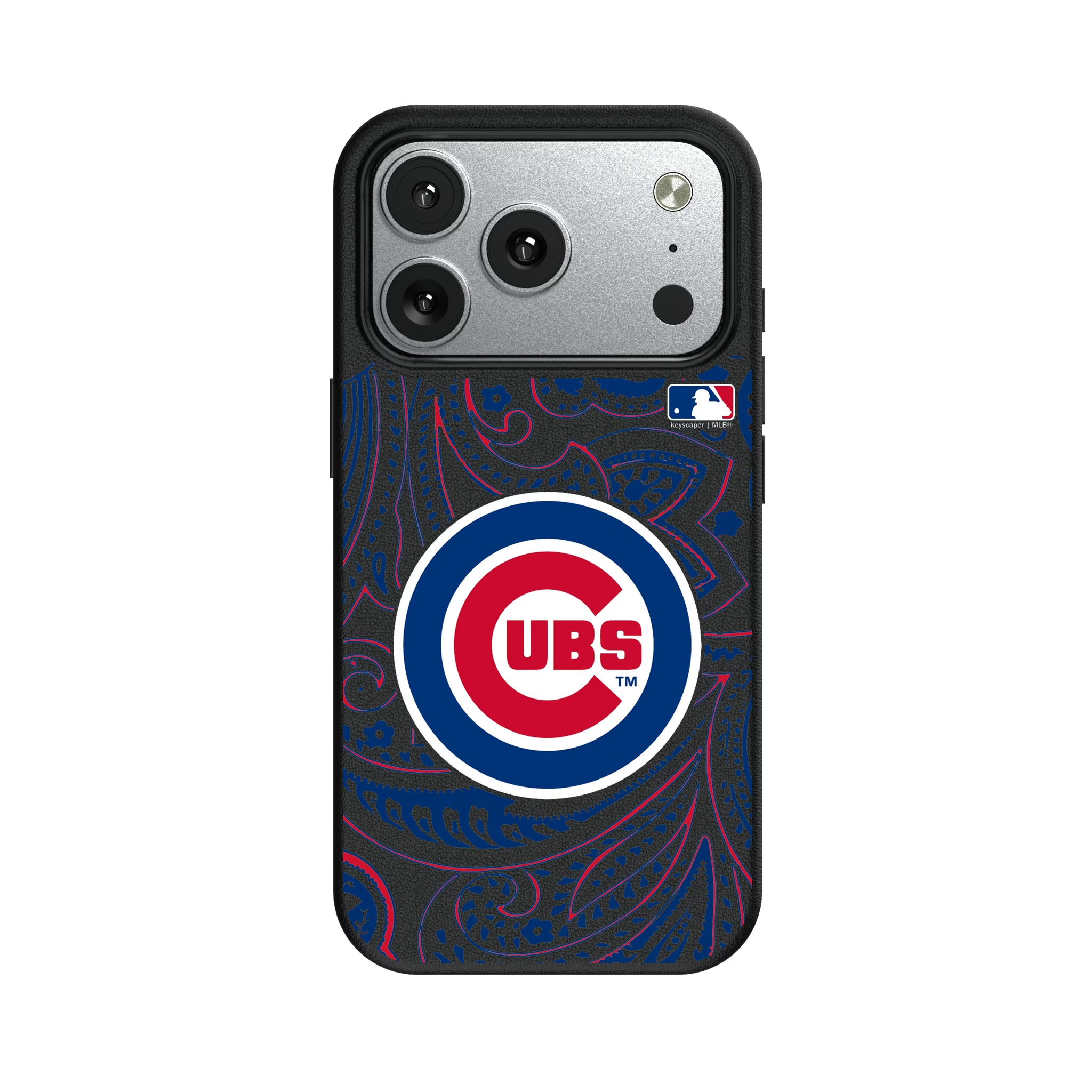 Chicago Cubs Paisley iPhone MagSafe Compatible Phone Case for Apple iPhone#Device_iPhone 17 Pro