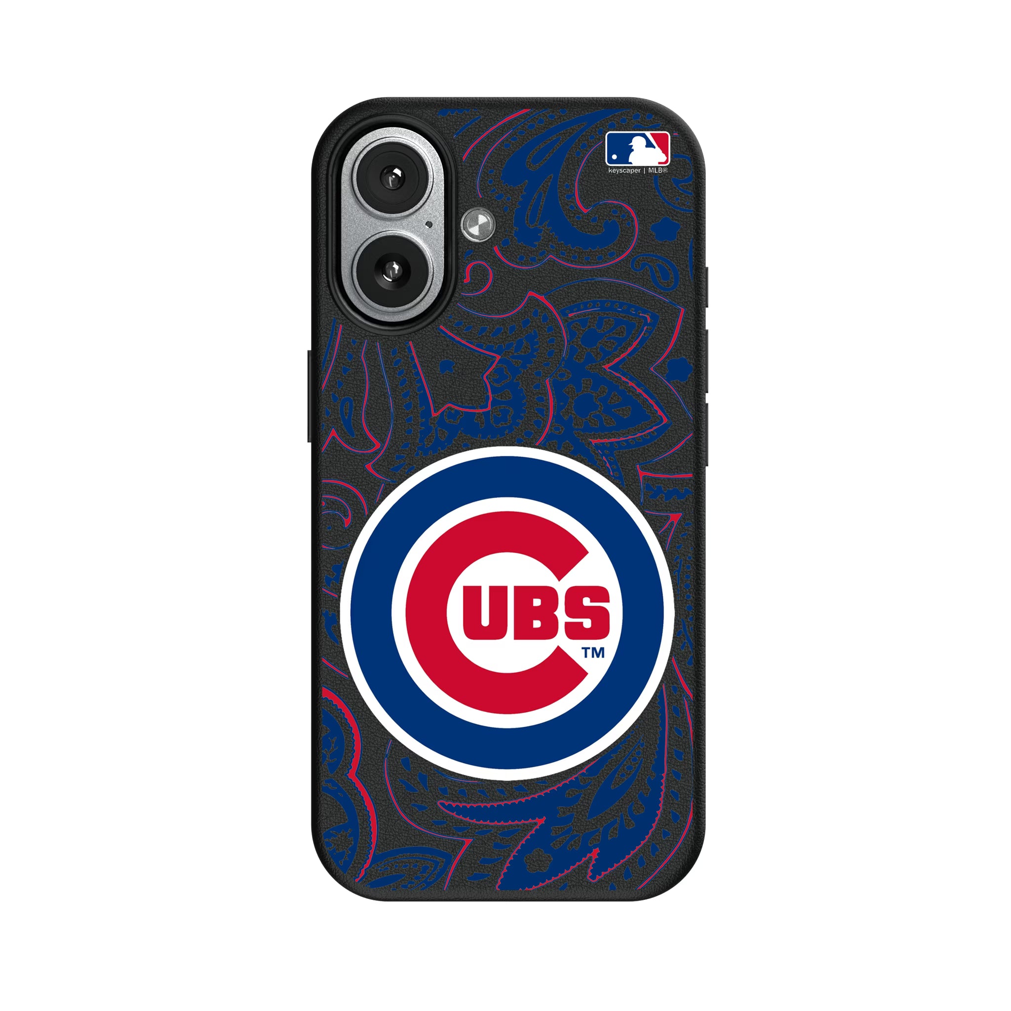 Chicago Cubs Paisley iPhone MagSafe Compatible Phone Case for Apple iPhone#Device_iPhone 17