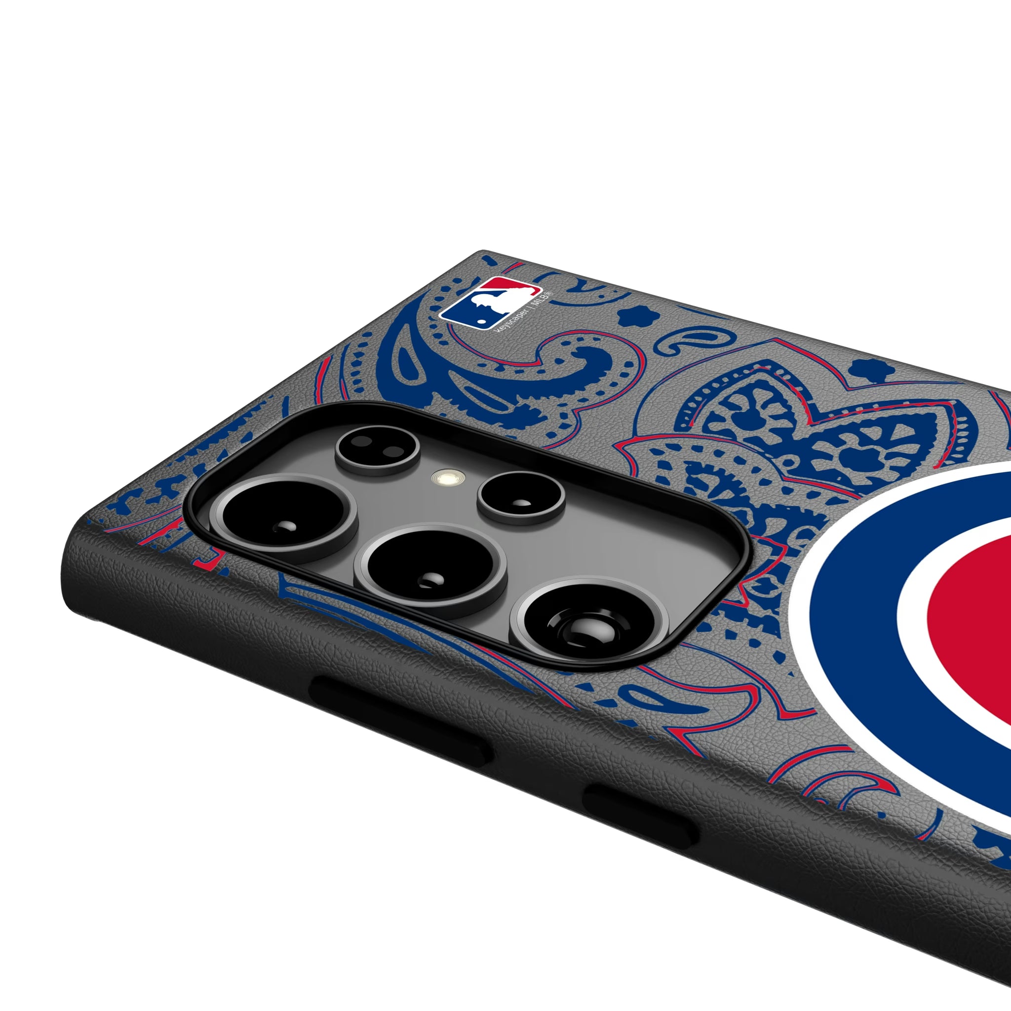 Chicago Cubs Paisley Galaxy MagSafe Compatible Phone Case for Samsung Galaxy - Detail