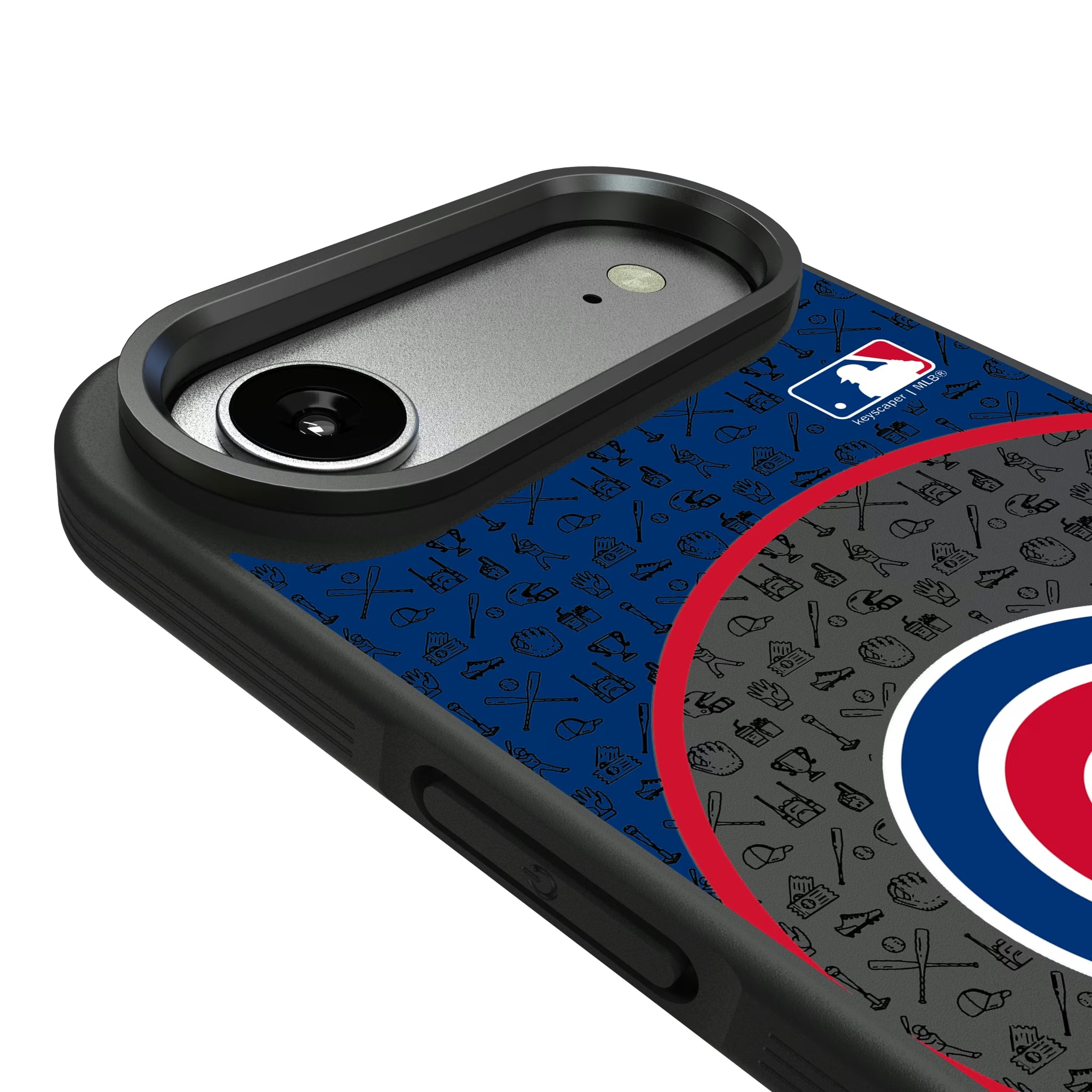 Chicago Cubs Personalized Circle iPhone Bump Phone Case for Apple iPhone - Detail#Device_iPhone Air