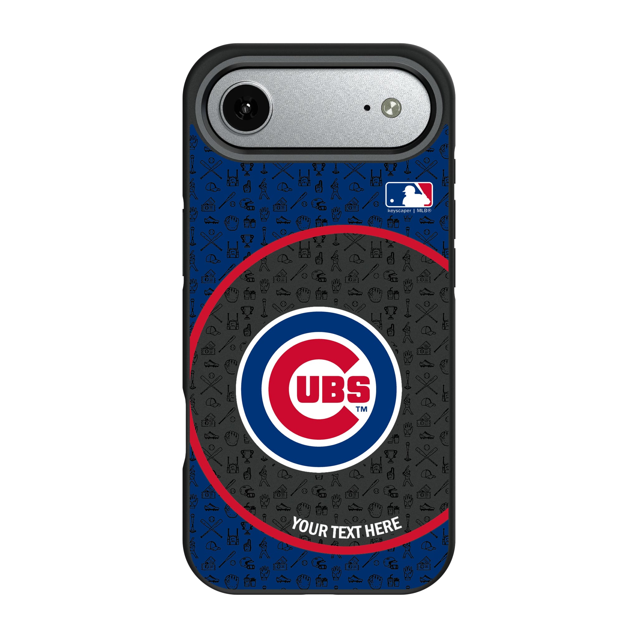 Chicago Cubs Personalized Circle iPhone Bump Phone Case for Apple iPhone#Device_iPhone Air