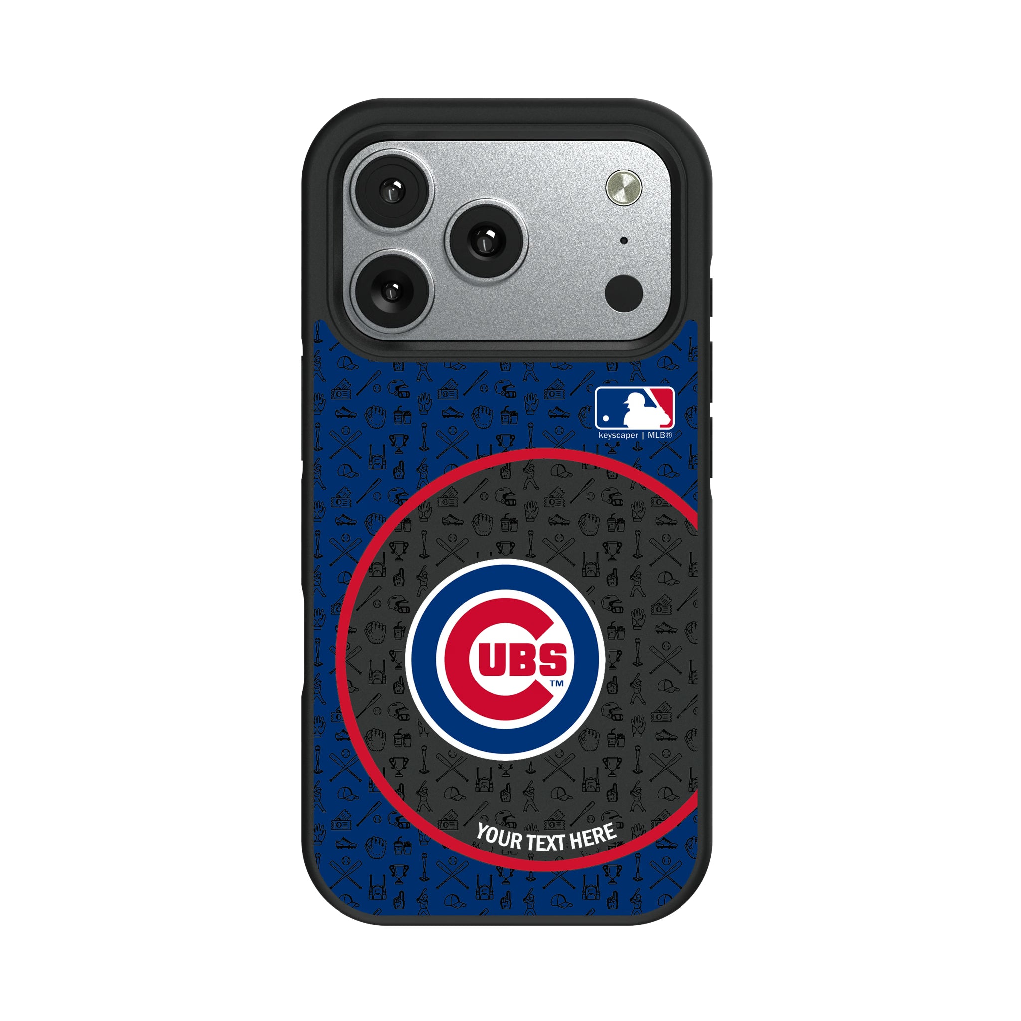 Chicago Cubs Personalized Circle iPhone Bump Phone Case for Apple iPhone#Device_iPhone 17 Pro