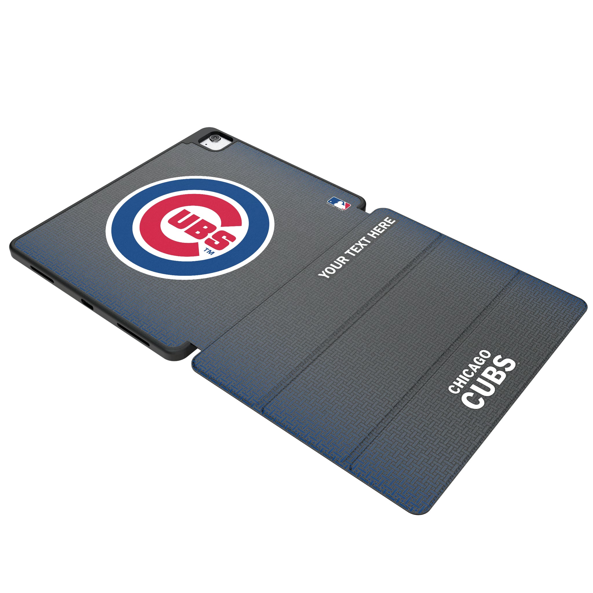 Chicago Cubs Personalized Linen iPad Tablet Case for Apple iPad