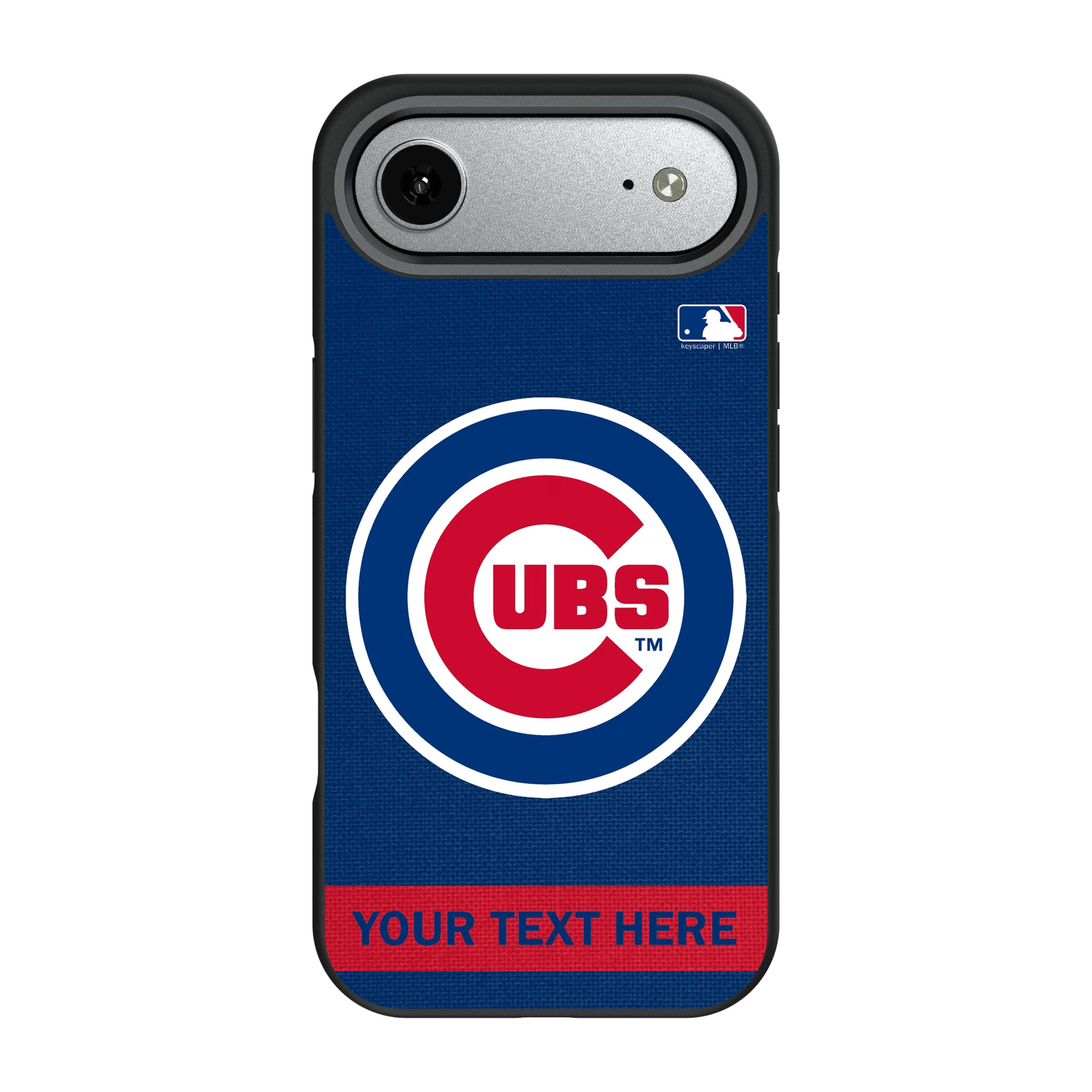 Chicago Cubs Personalized Stripe iPhone Bump Phone Case for Apple iPhone#Device_iPhone Air