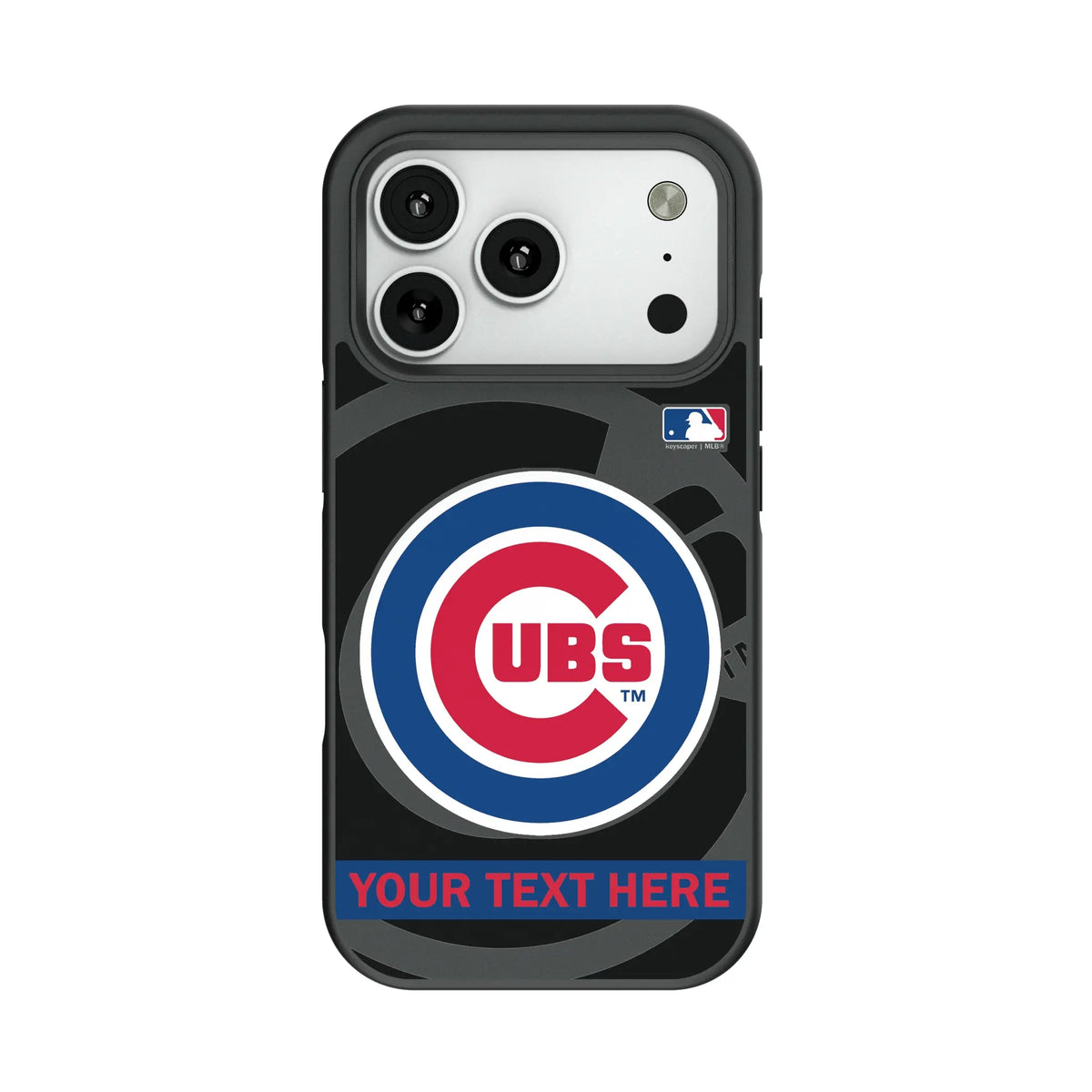 Chicago Cubs Personalized Tilt Bump Phone Case for Apple iPhone