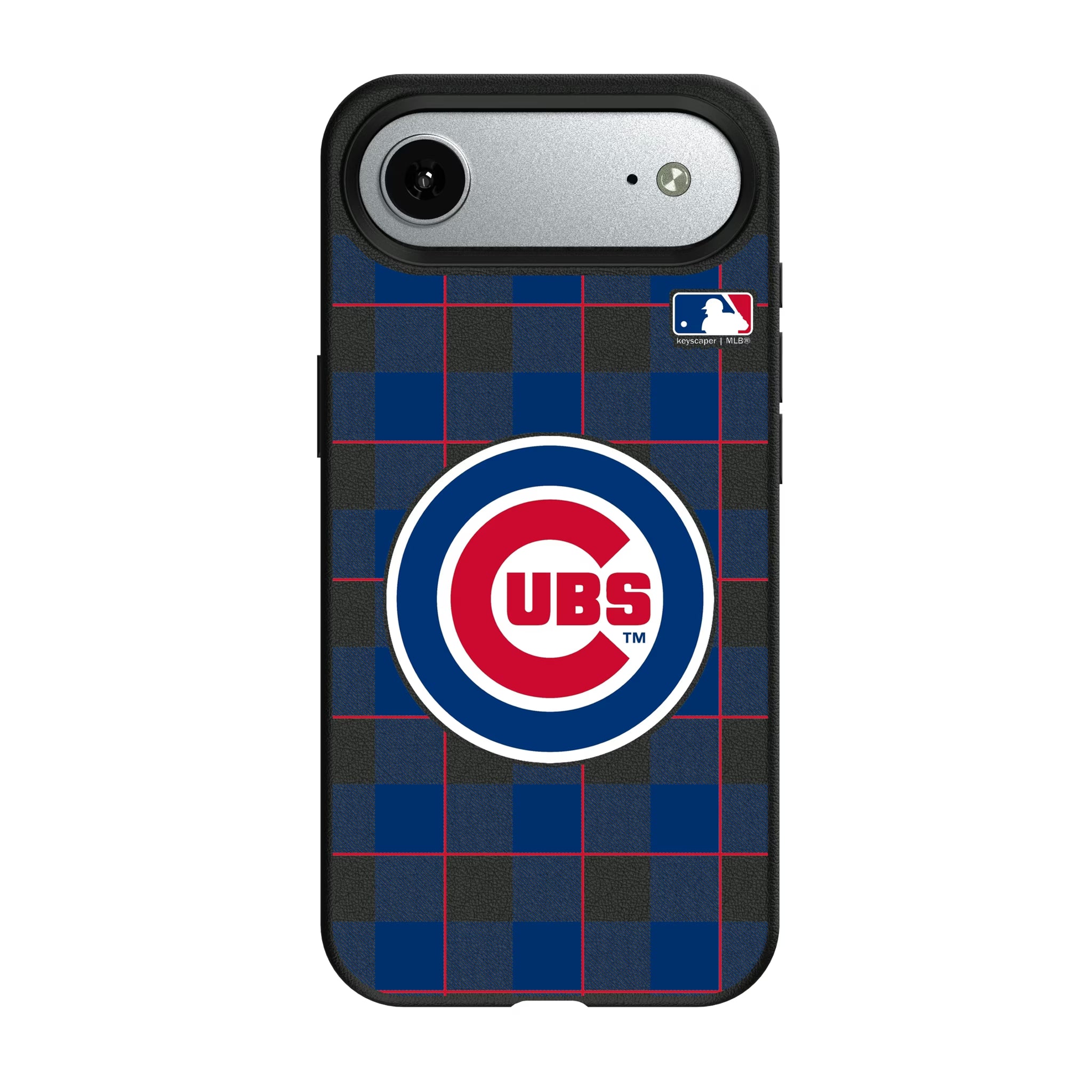 Chicago Cubs Plaid iPhone MagSafe Compatible Phone Case for Apple iPhone#Device_iPhone Air
