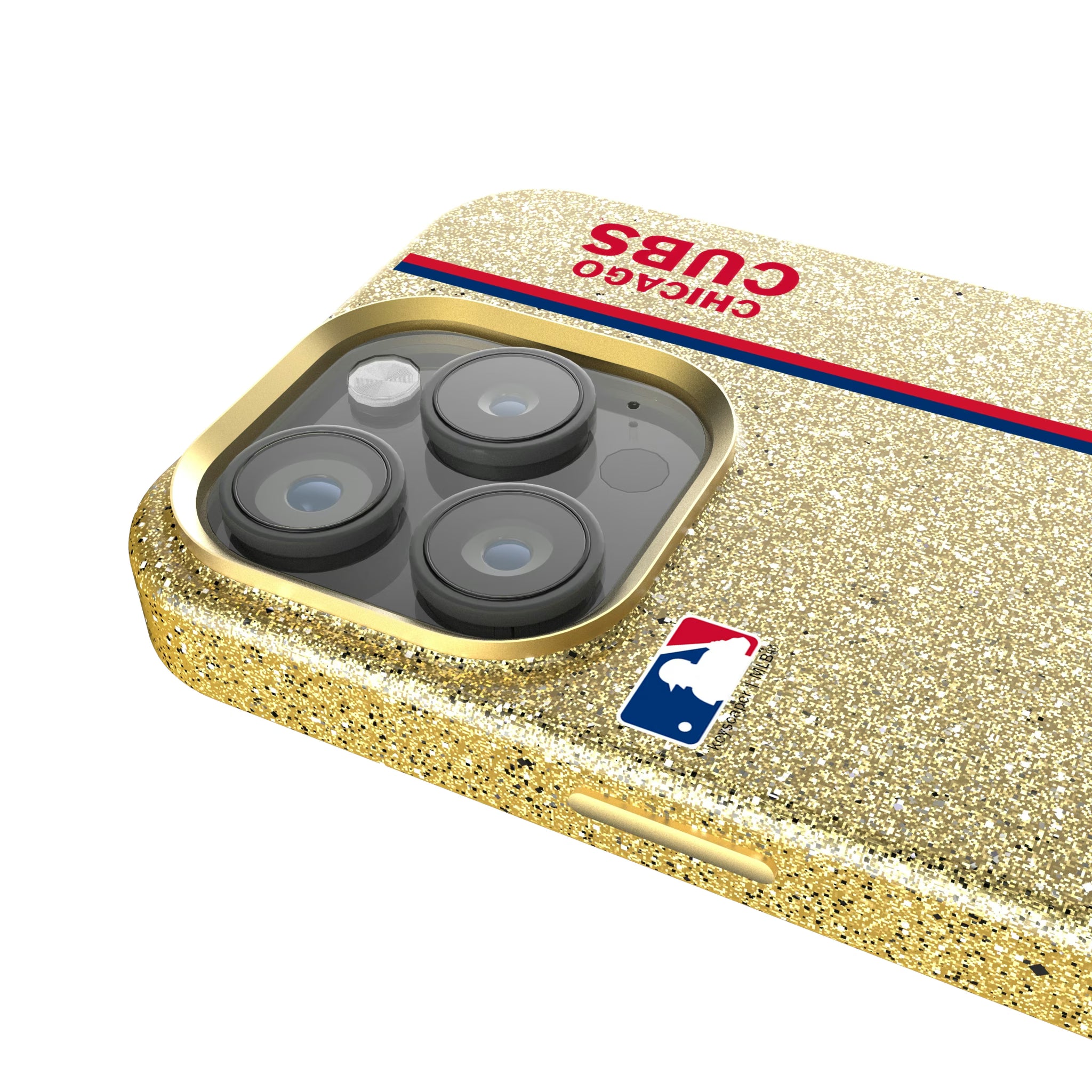 Chicago Cubs Sidebar iPhone Bling Phone Case for Apple iPhone - Detail
