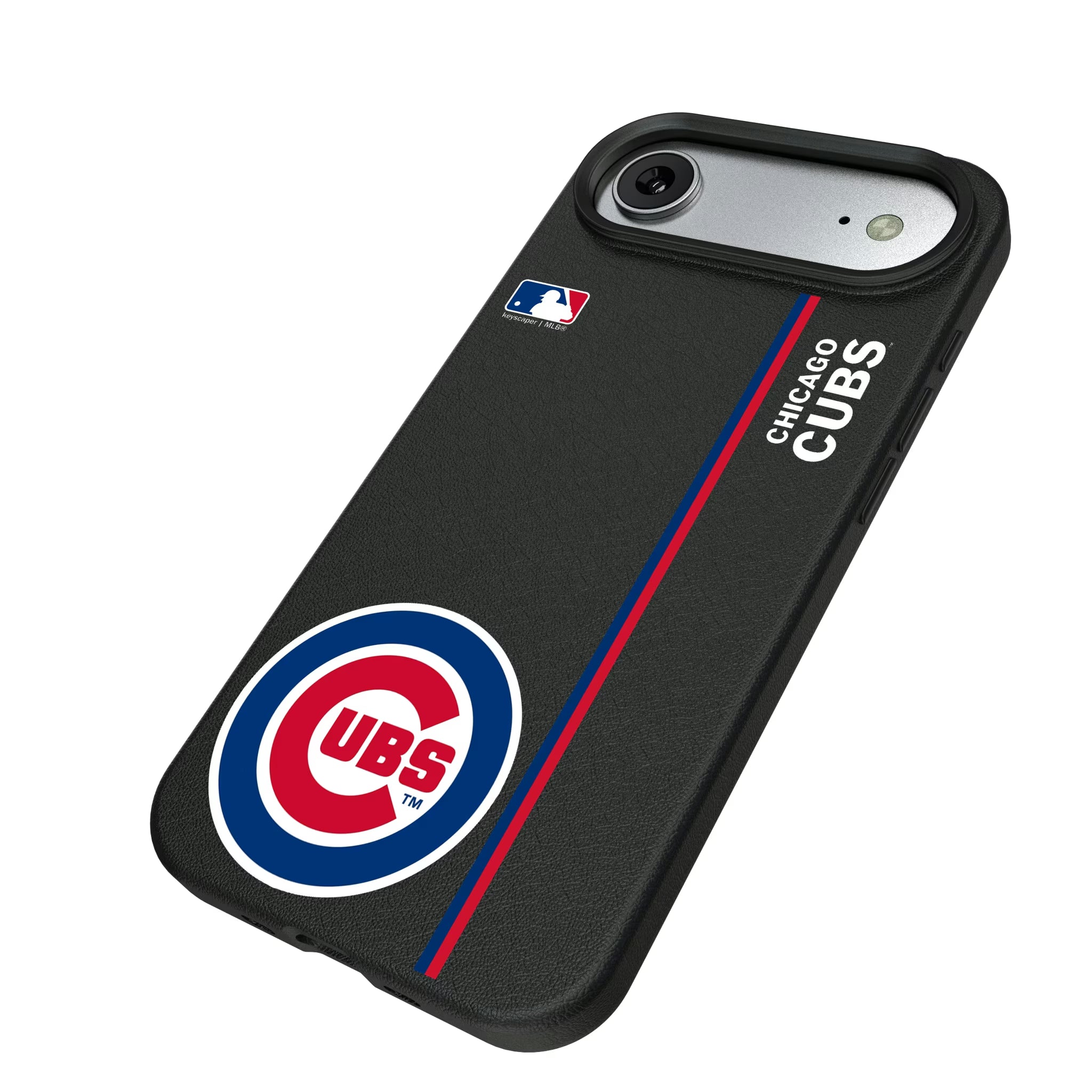 Chicago Cubs Sidebar iPhone MagSafe Compatible Phone Case for Apple iPhone - Isometric View#Device_iPhone Air