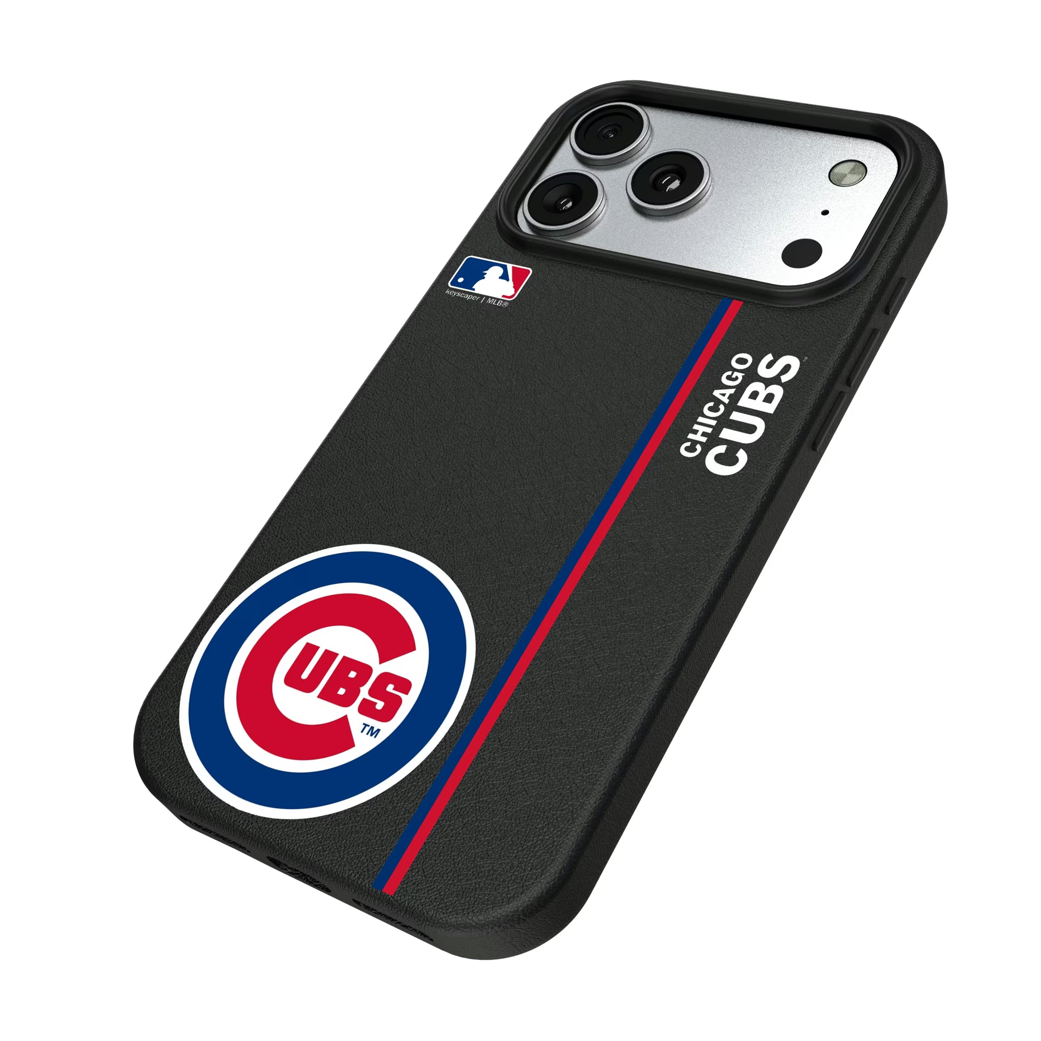 Chicago Cubs Sidebar iPhone MagSafe Compatible Phone Case for Apple iPhone - Isometric View#Device_iPhone 17 Pro Max