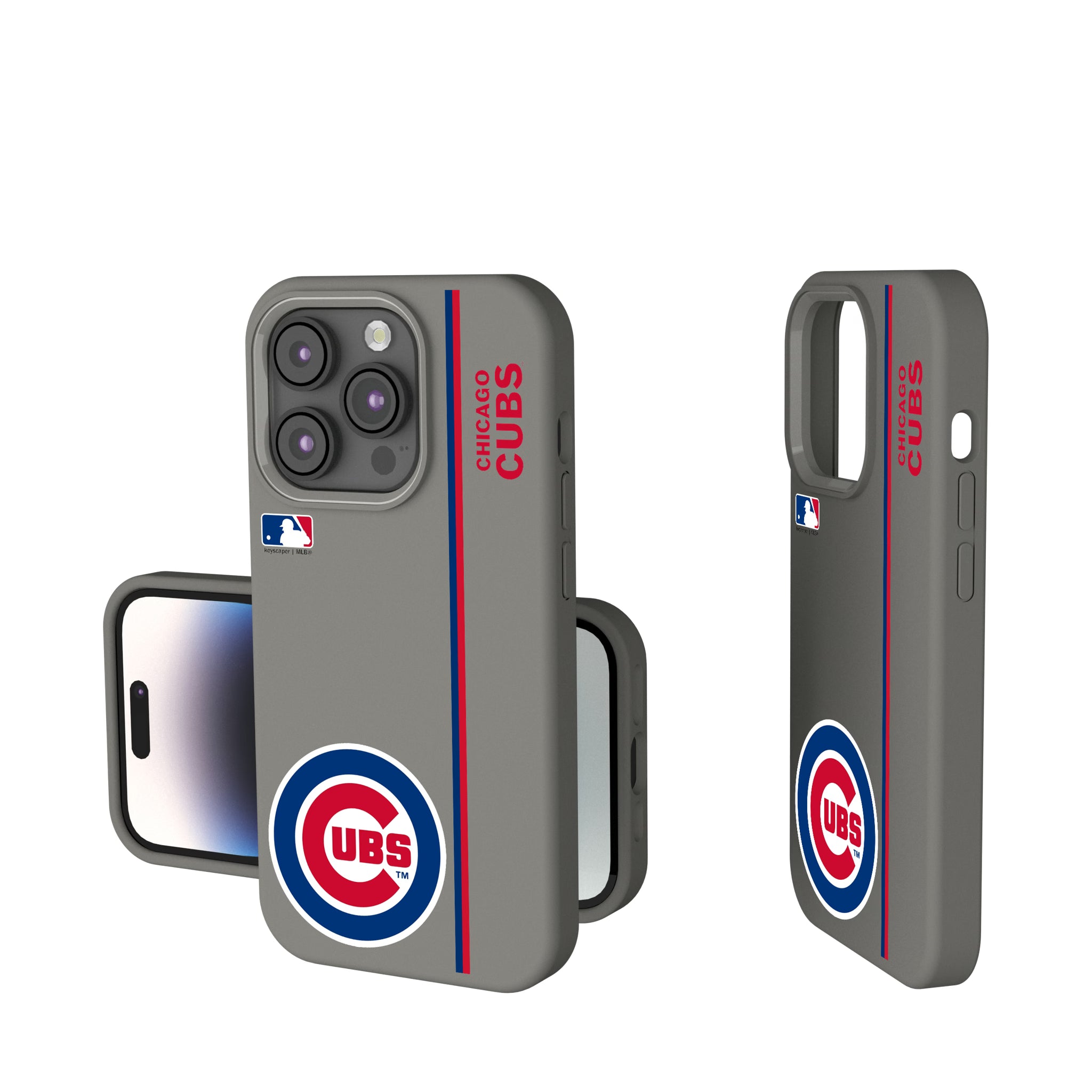 Chicago Cubs Sidebar iPhone Soft Touch Phone Case for Apple iPhone