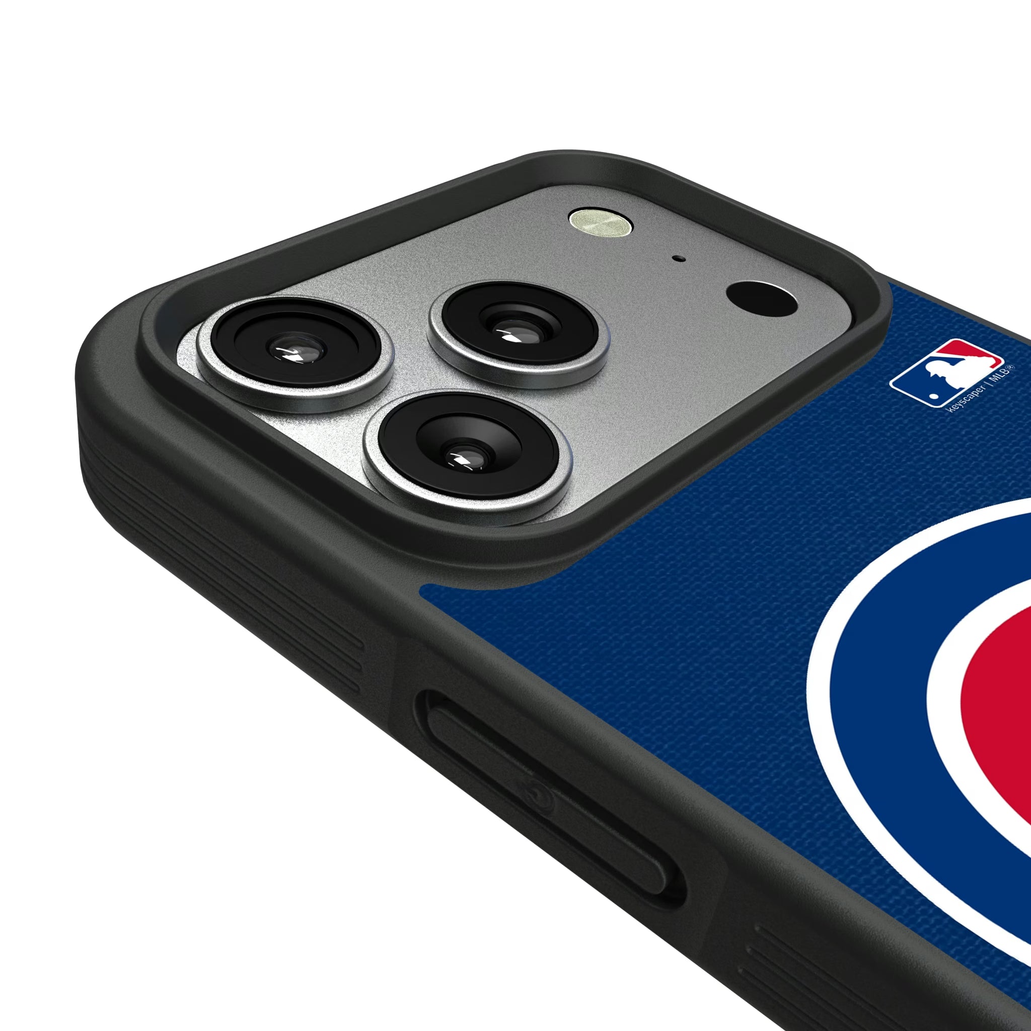 Chicago Cubs Solid iPhone Bump Phone Case for Apple iPhone - Detail#Device_iPhone 17 Pro