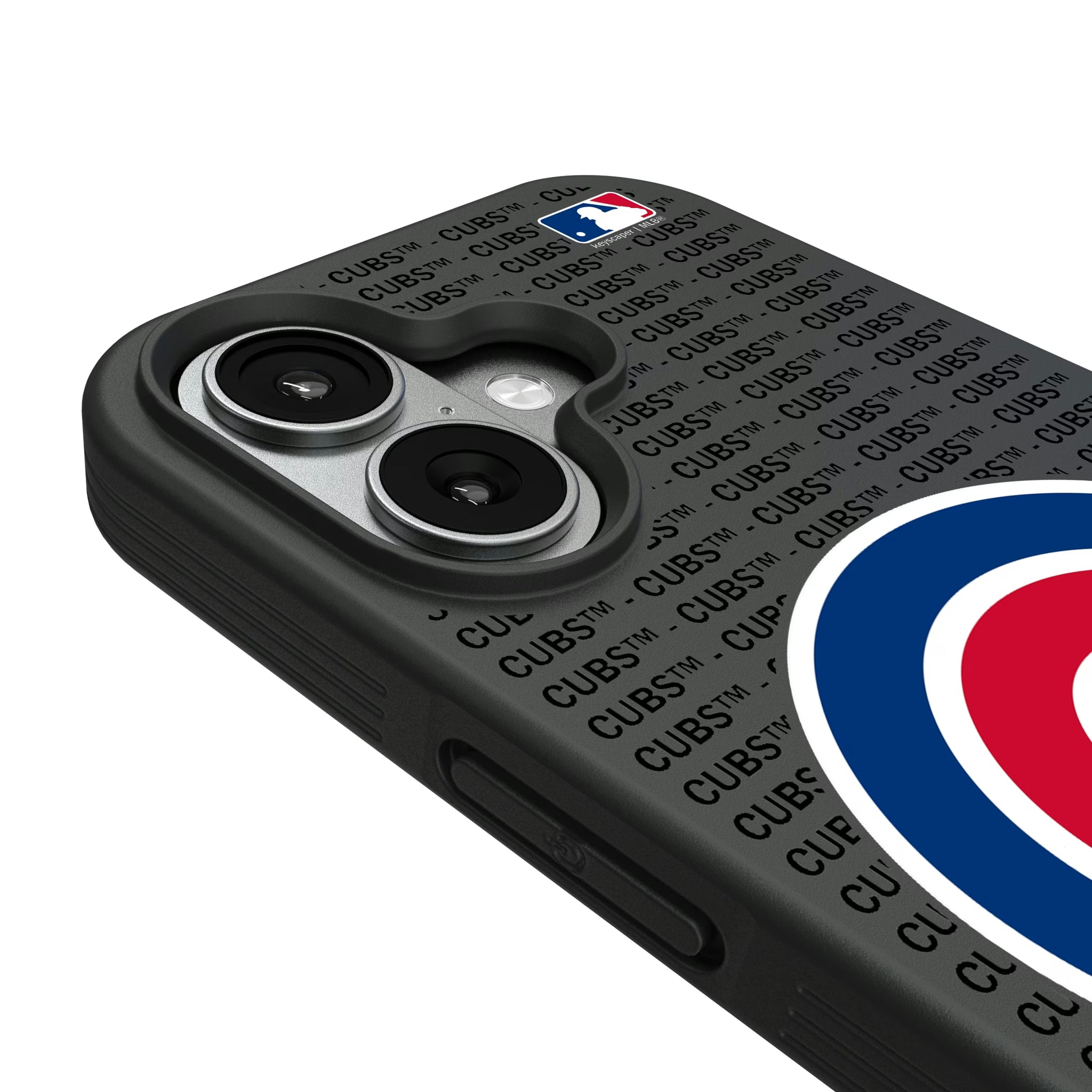 Chicago Cubs Text Backdrop iPhone Bump Phone Case for Apple iPhone - Detail#Device_iPhone 17