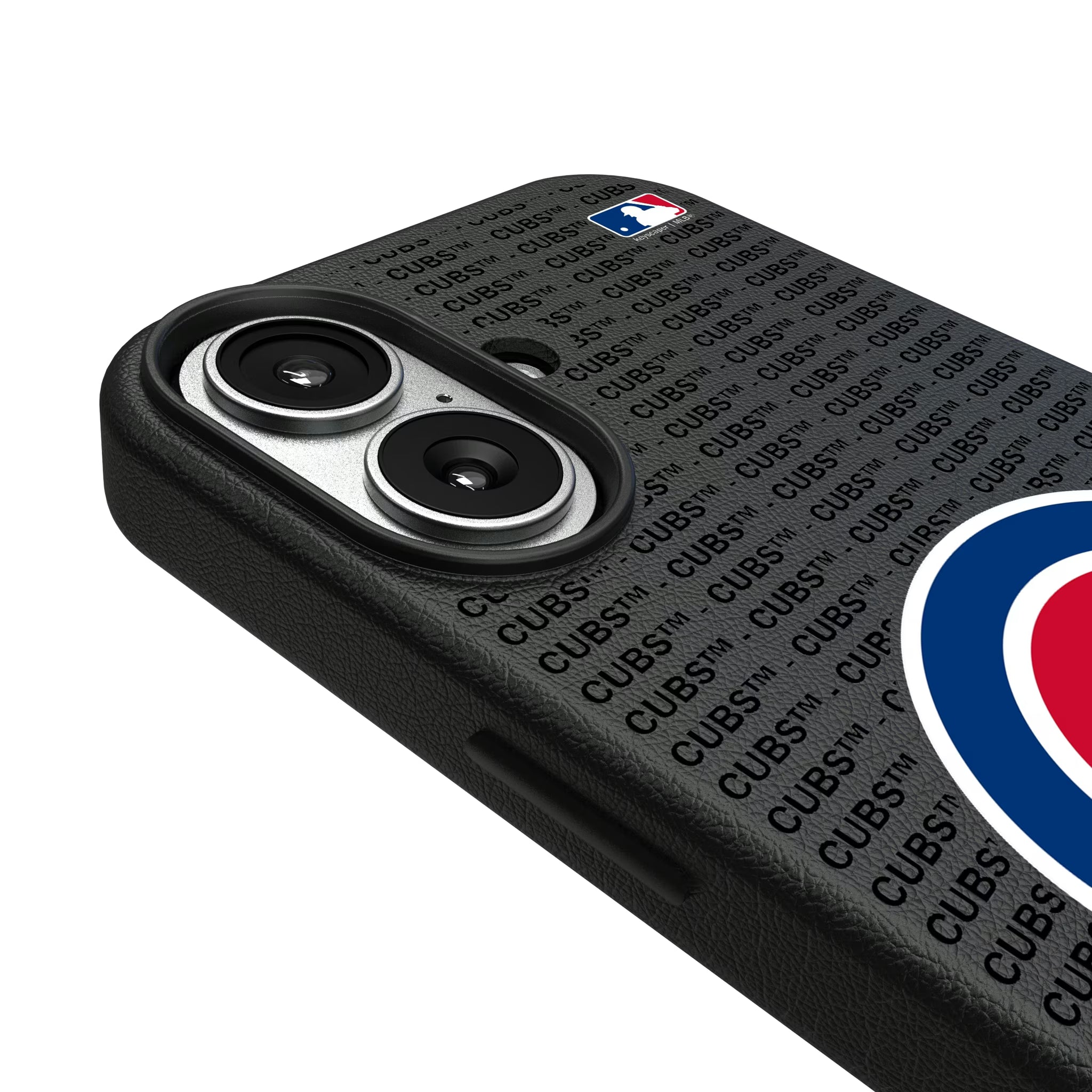 Chicago Cubs Text Backdrop iPhone MagSafe Compatible Phone Case for Apple iPhone - Detail#Device_iPhone 17