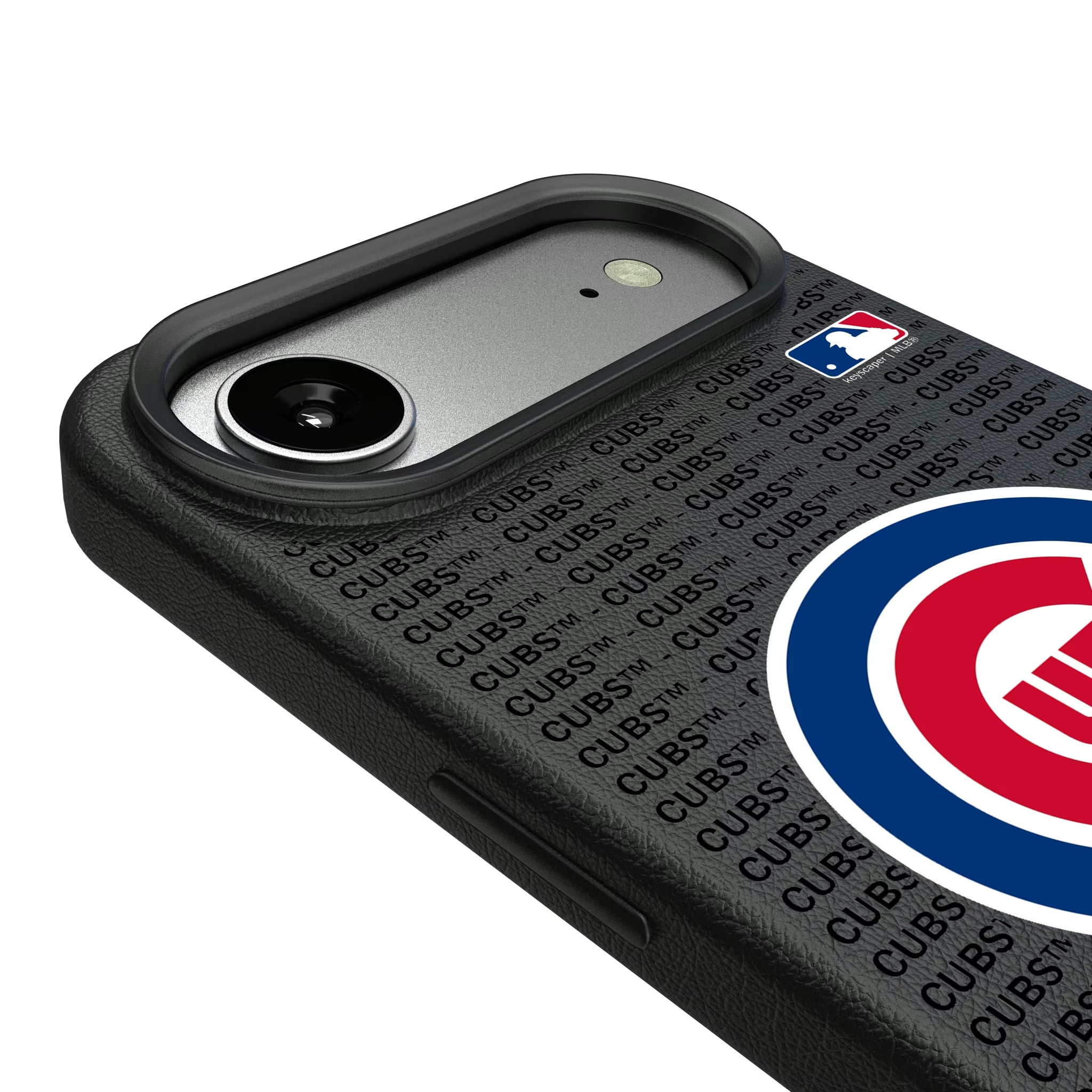 Chicago Cubs Text Backdrop iPhone MagSafe Compatible Phone Case for Apple iPhone - Detail#Device_iPhone Air