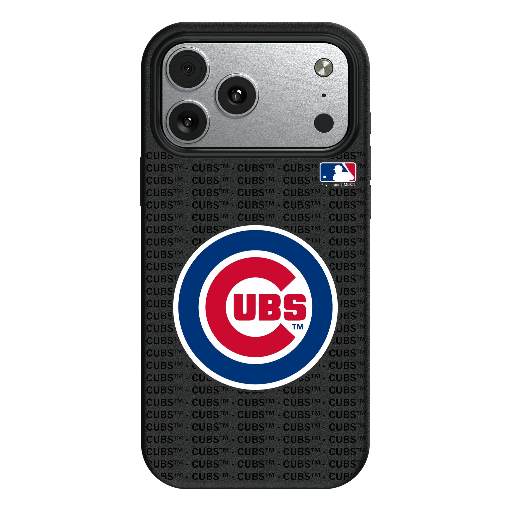 Chicago Cubs Text Backdrop iPhone MagSafe Compatible Phone Case for Apple iPhone#Device_iPhone 17 Pro Max