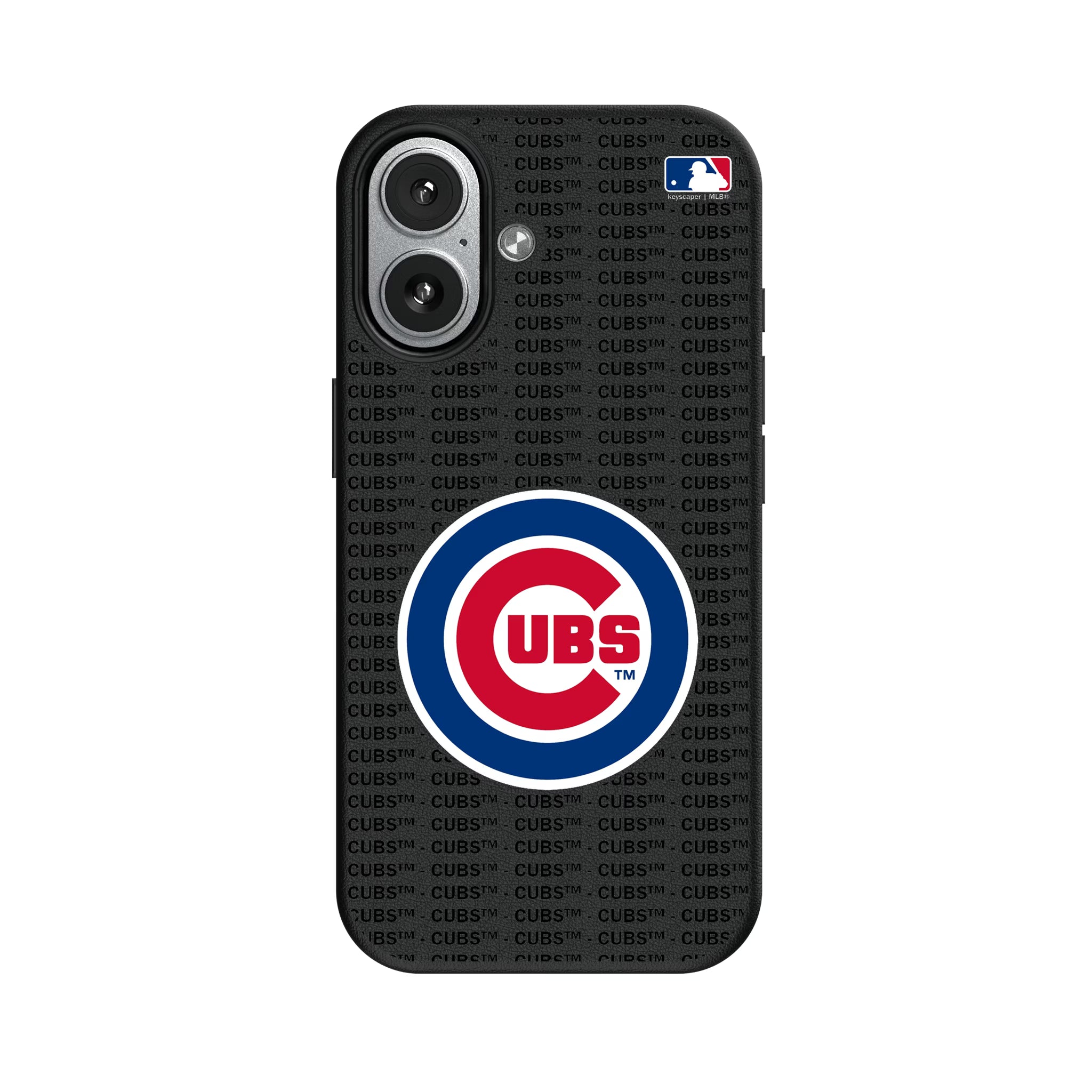 Chicago Cubs Text Backdrop iPhone MagSafe Compatible Phone Case for Apple iPhone#Device_iPhone 17