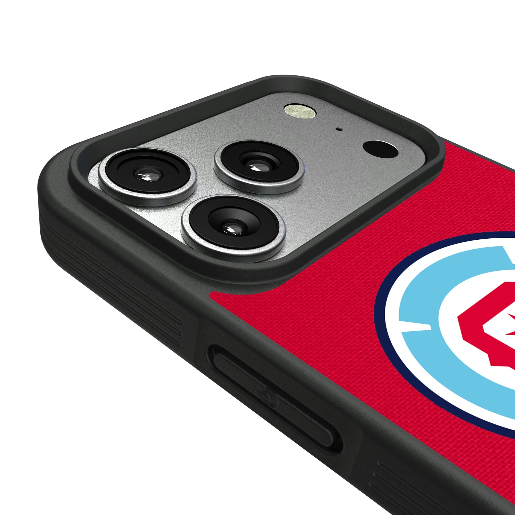Chicago Fire Endzone Solid iPhone Bump Phone Case for Apple iPhone - Detail#Device_iPhone 17 Pro