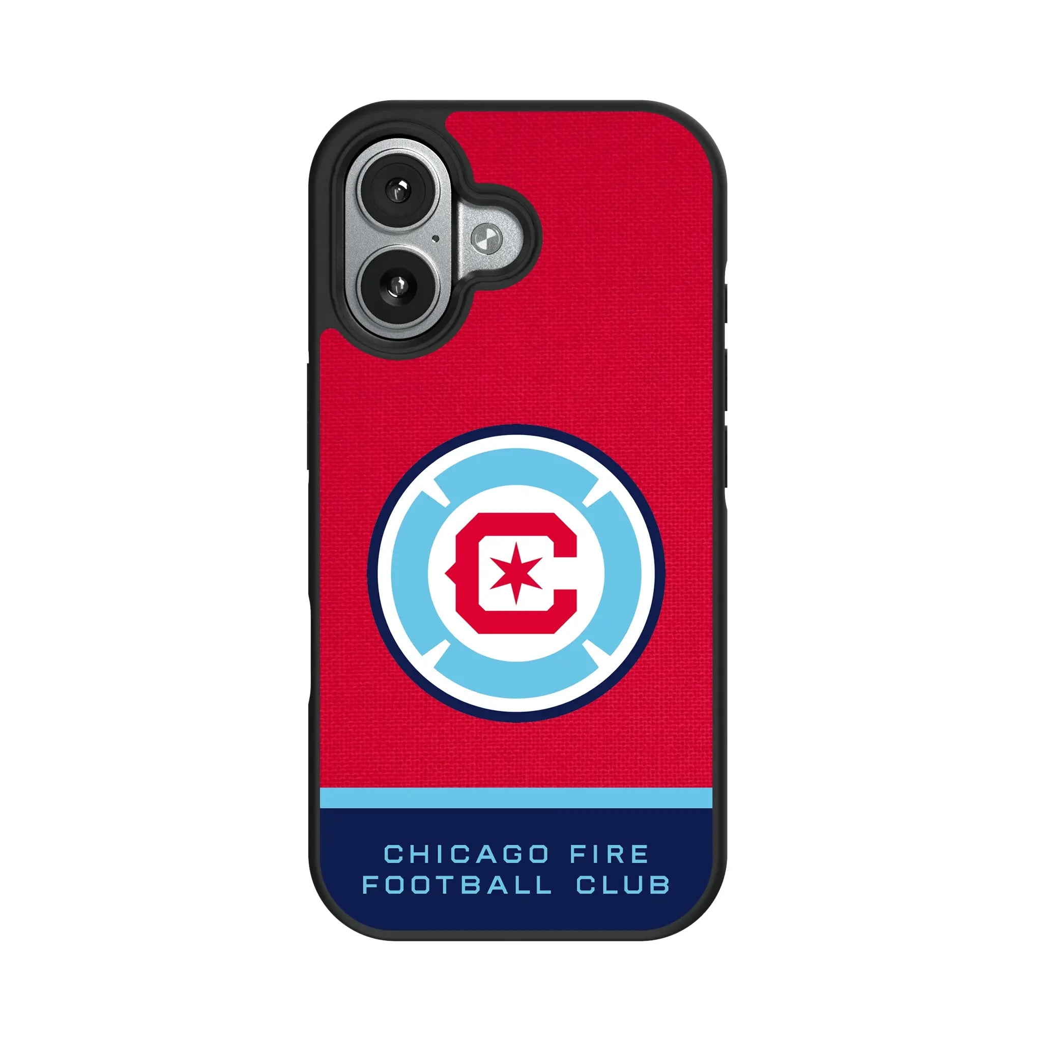 Chicago Fire Endzone Solid iPhone Bump Phone Case for Apple iPhone#Device_iPhone 17