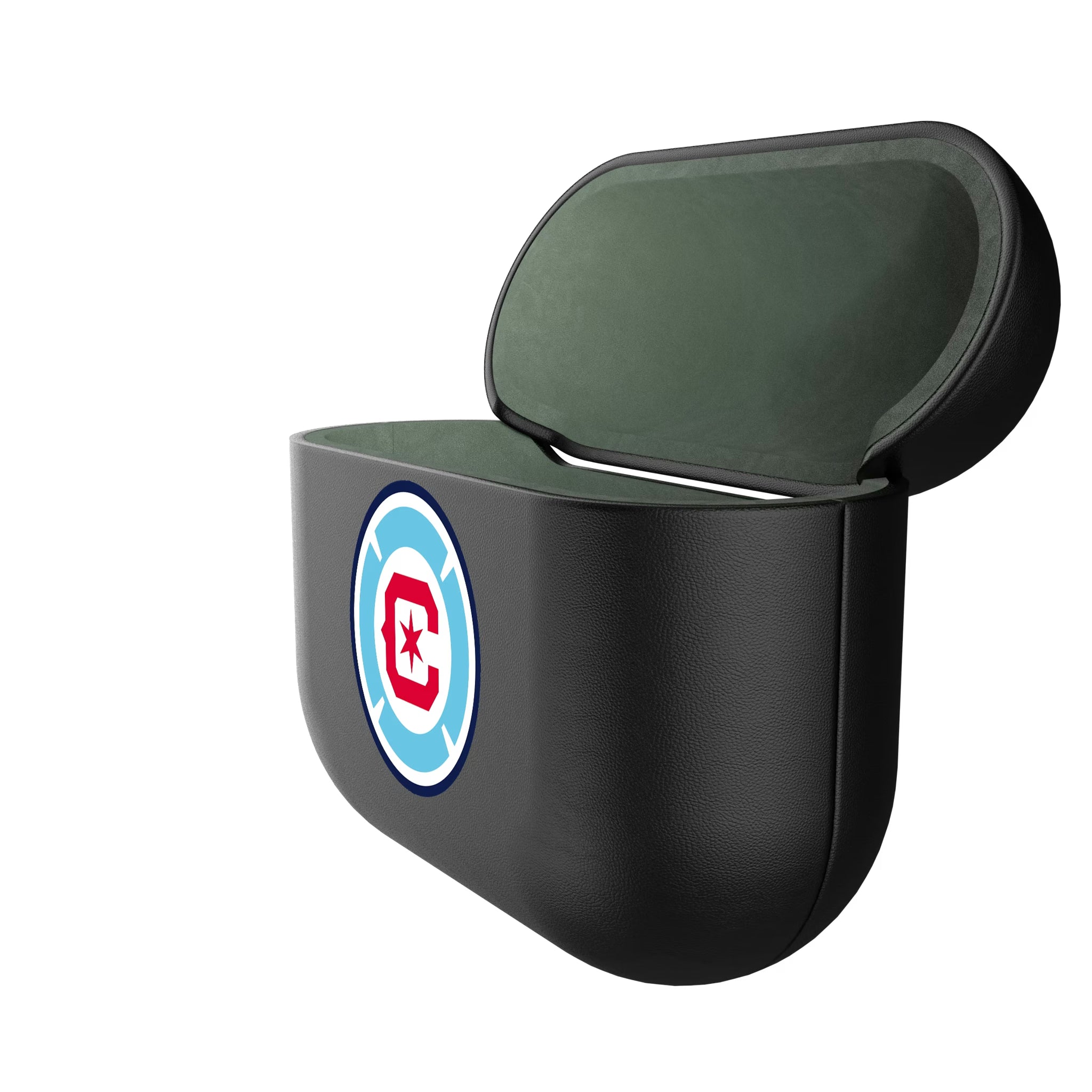 Chicago Fire Insignia AirPods AirPod Case Cover - Isometric View#Device_AirPods 3rd Gen