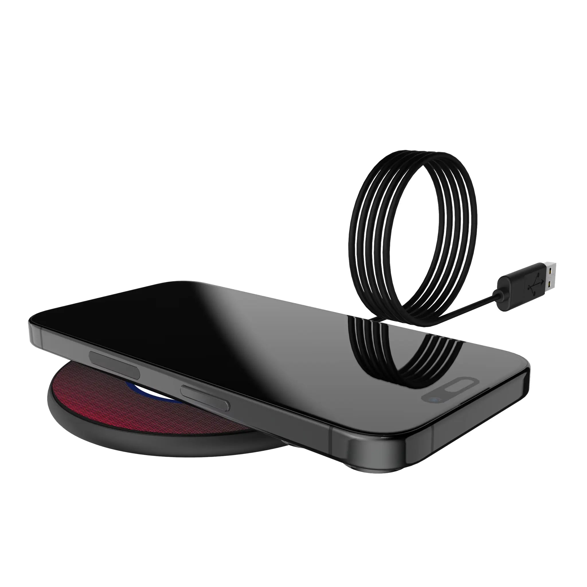 Chicago Fire Linen 15-Watt Wireless Charger - Lifestyle