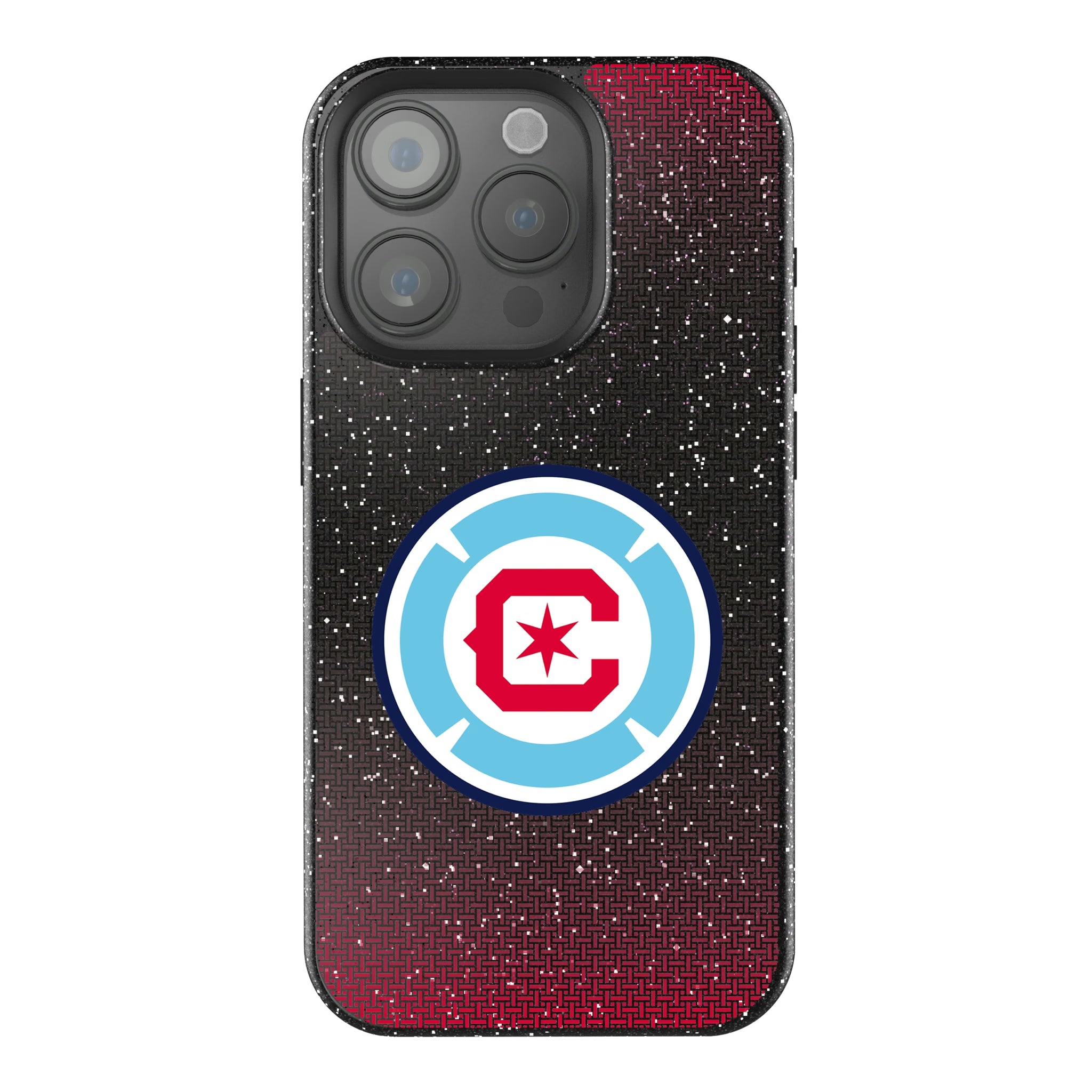Chicago Fire Linen iPhone Bling Phone Case for Apple iPhone