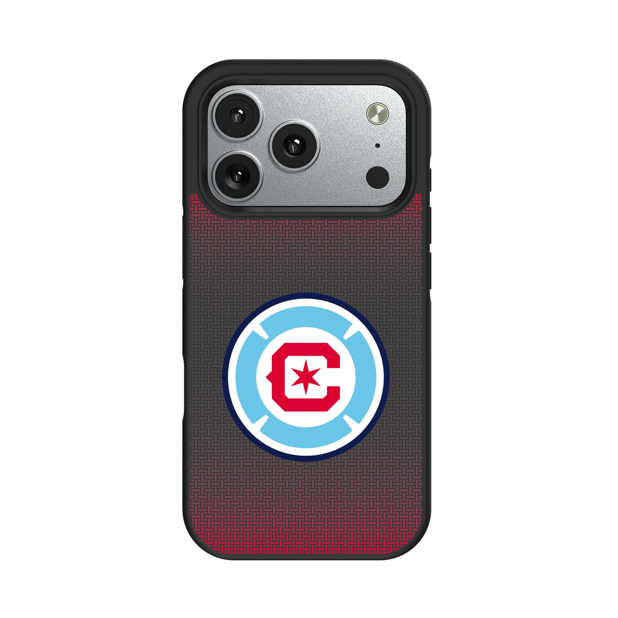 Chicago Fire Linen iPhone Bump Phone Case for Apple iPhone#Device_iPhone 17 Pro