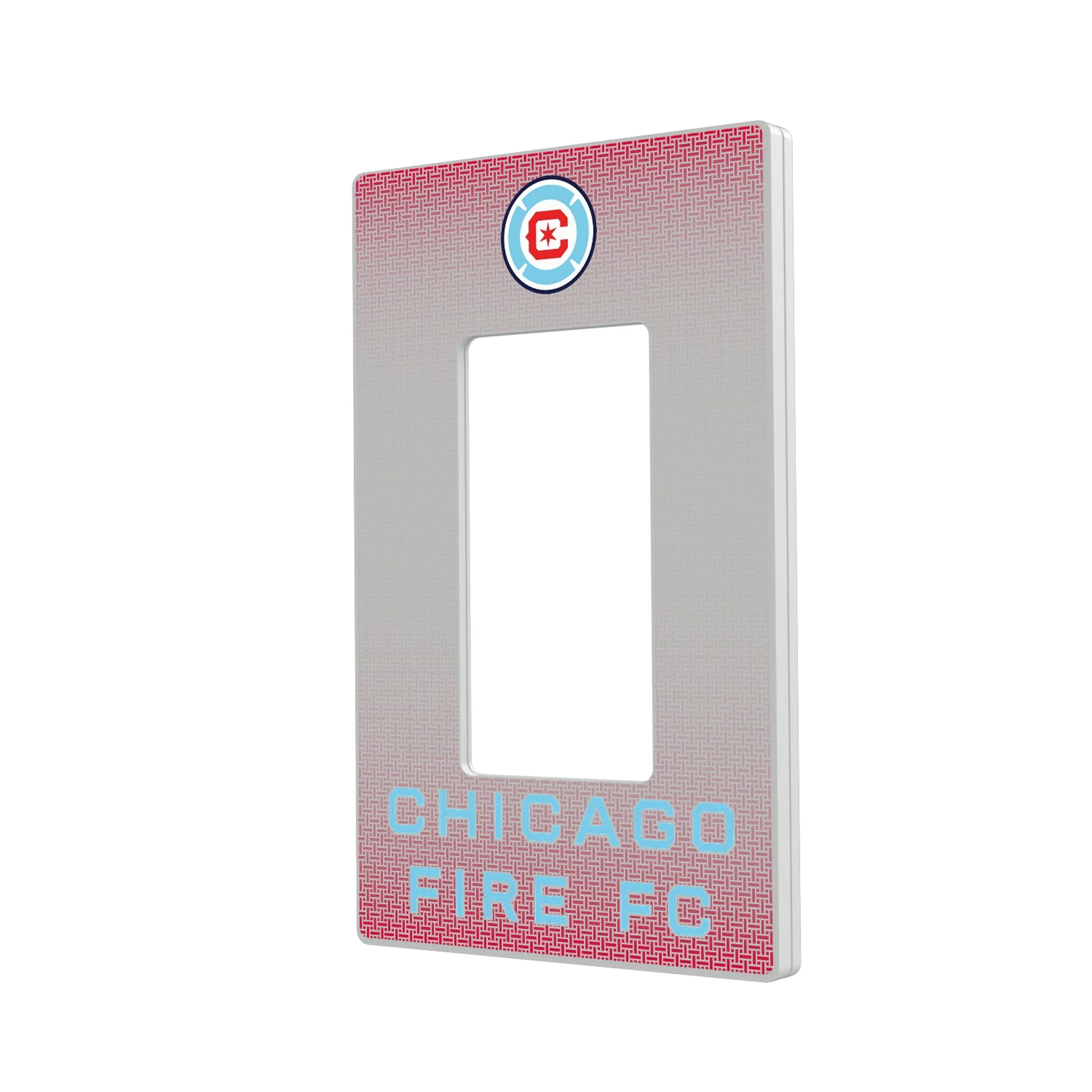Chicago Fire Linen Hidden-Screw Light Switch Plate#Style_Single Rocker
