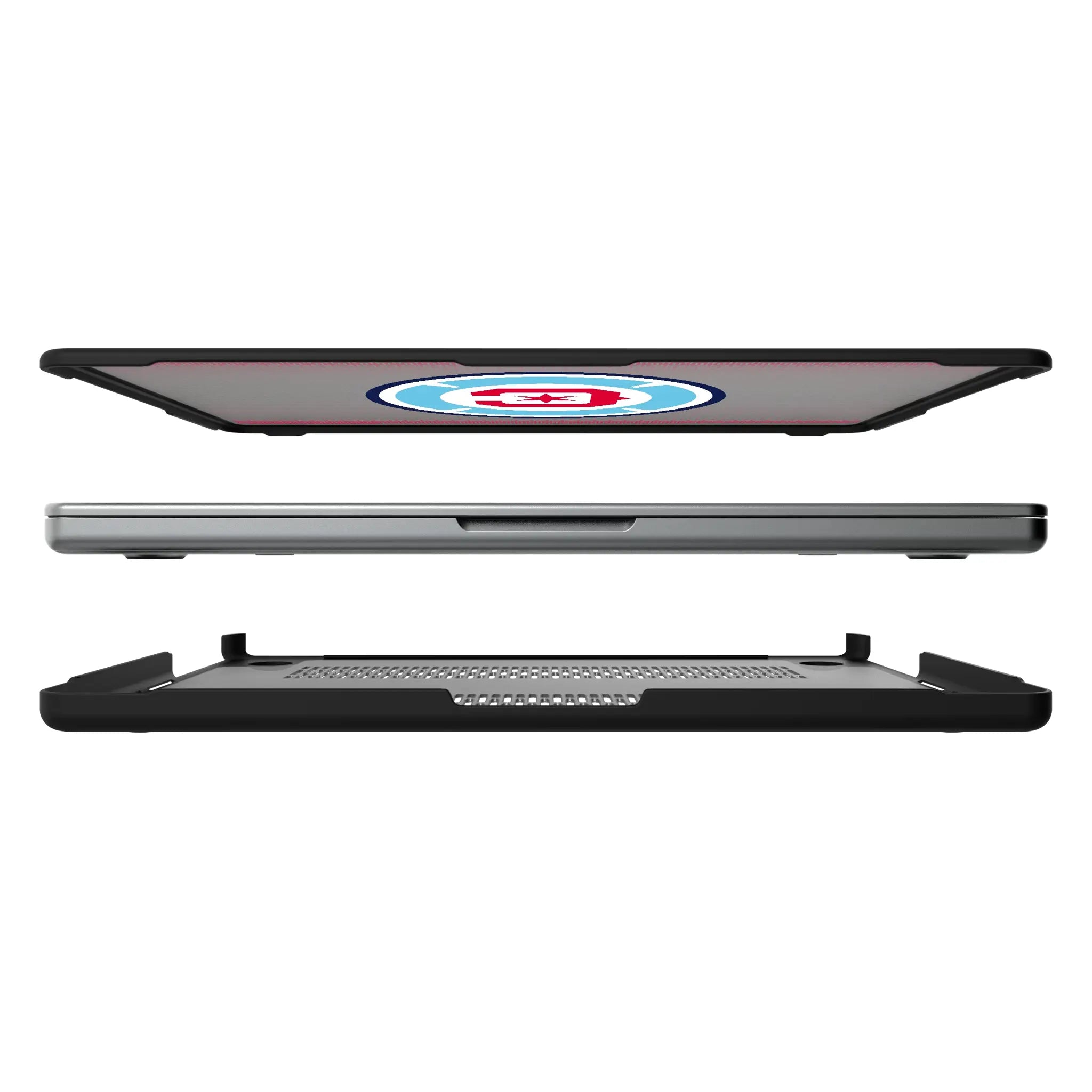Chicago Fire Linen MacBook Laptop Case for Apple MacBook