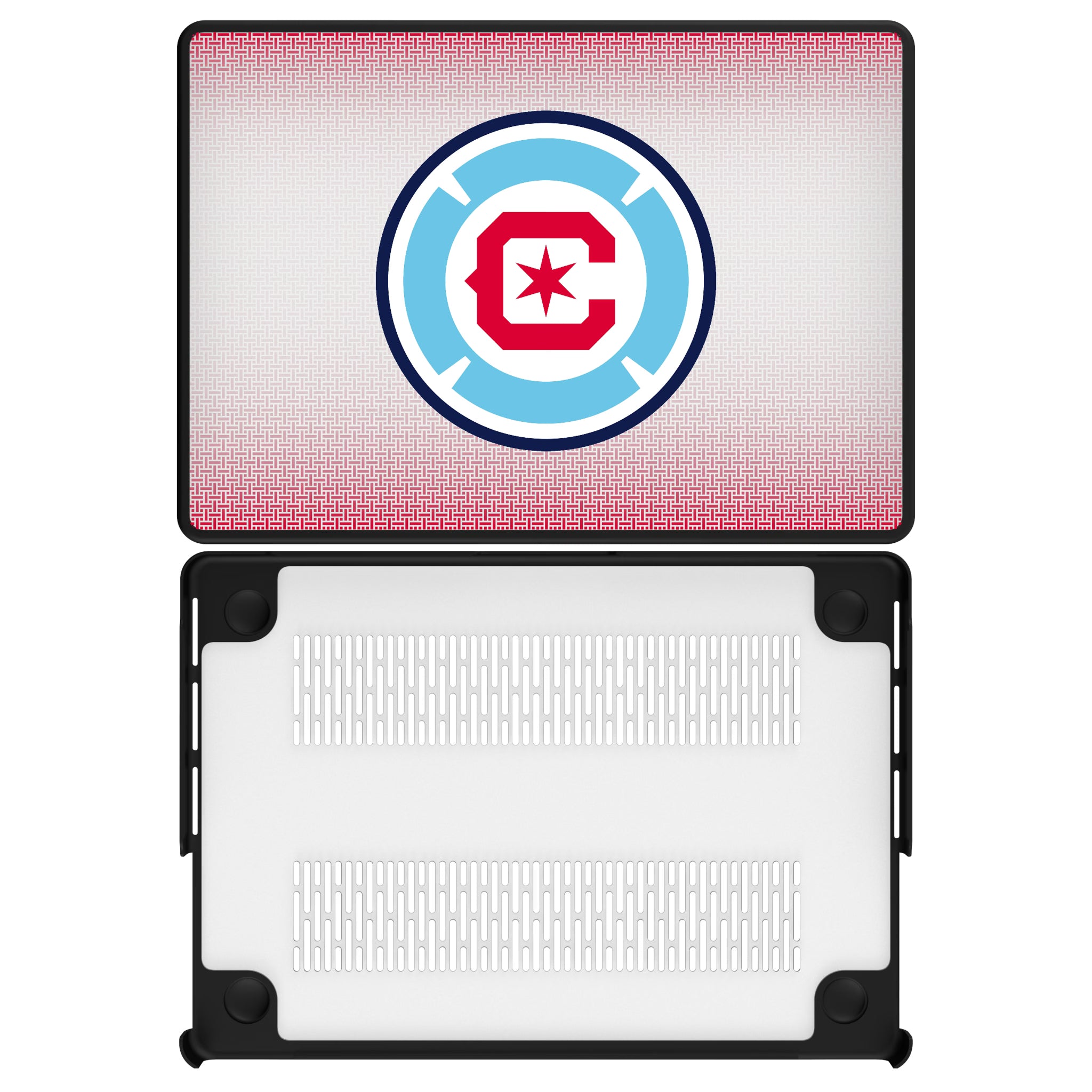 Chicago Fire Linen MacBook Laptop Case for Apple MacBook#Device_MacBook Pro (14-inch, 2021) / MacBook Pro (14-inch, 2023) / MacBook Pro (14-inch, 2024)