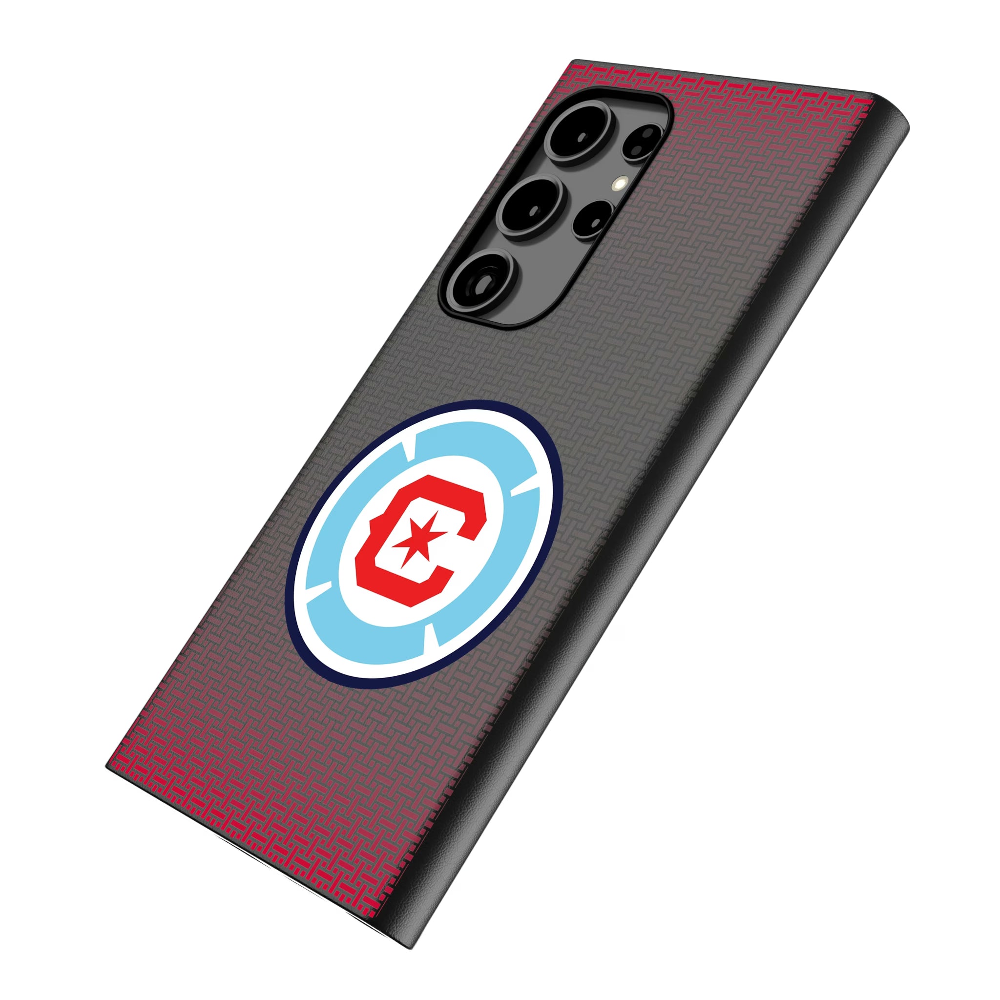 Chicago Fire Linen Galaxy MagSafe Compatible Phone Case for Samsung Galaxy - Isometric View