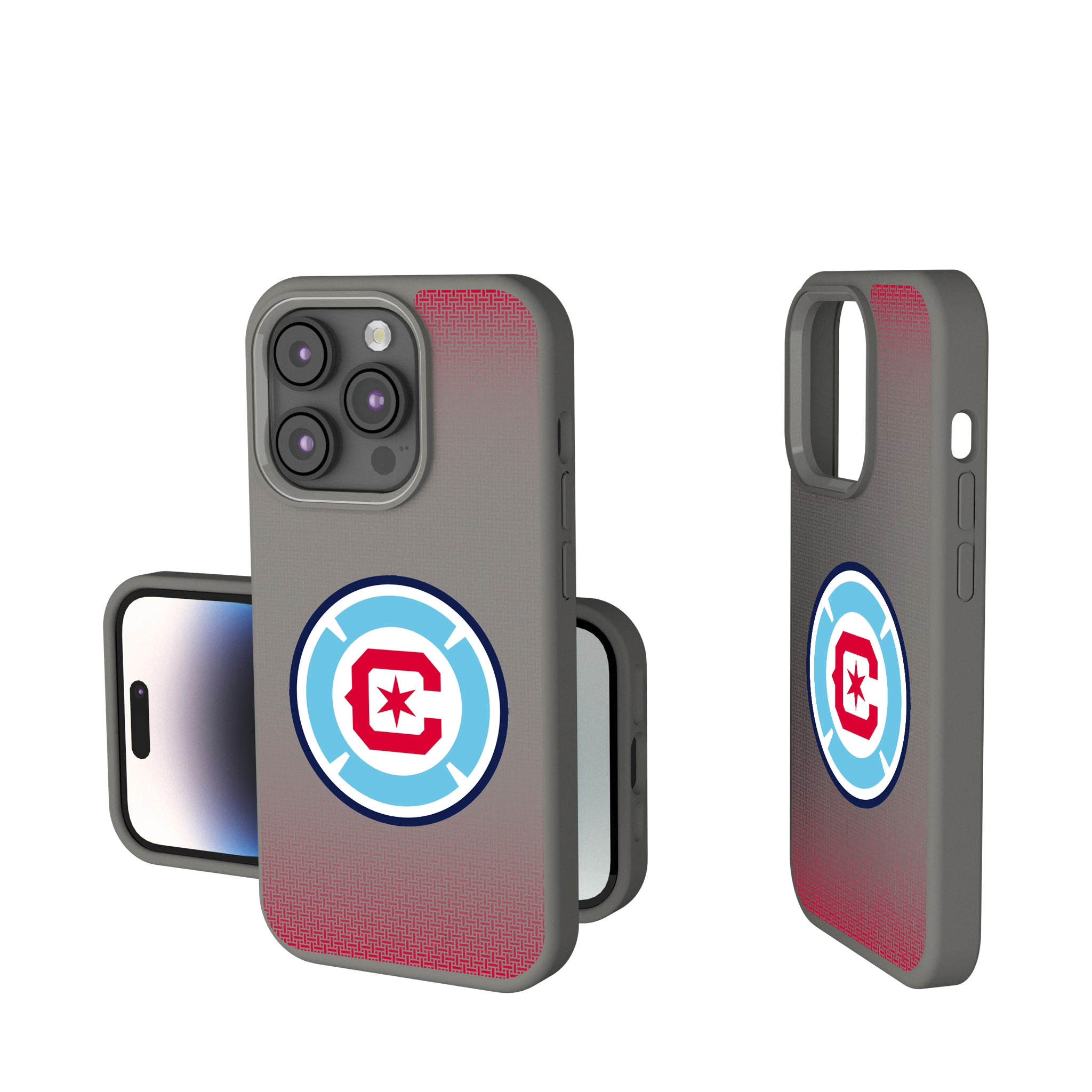 Chicago Fire Linen iPhone Soft Touch Phone Case for Apple iPhone