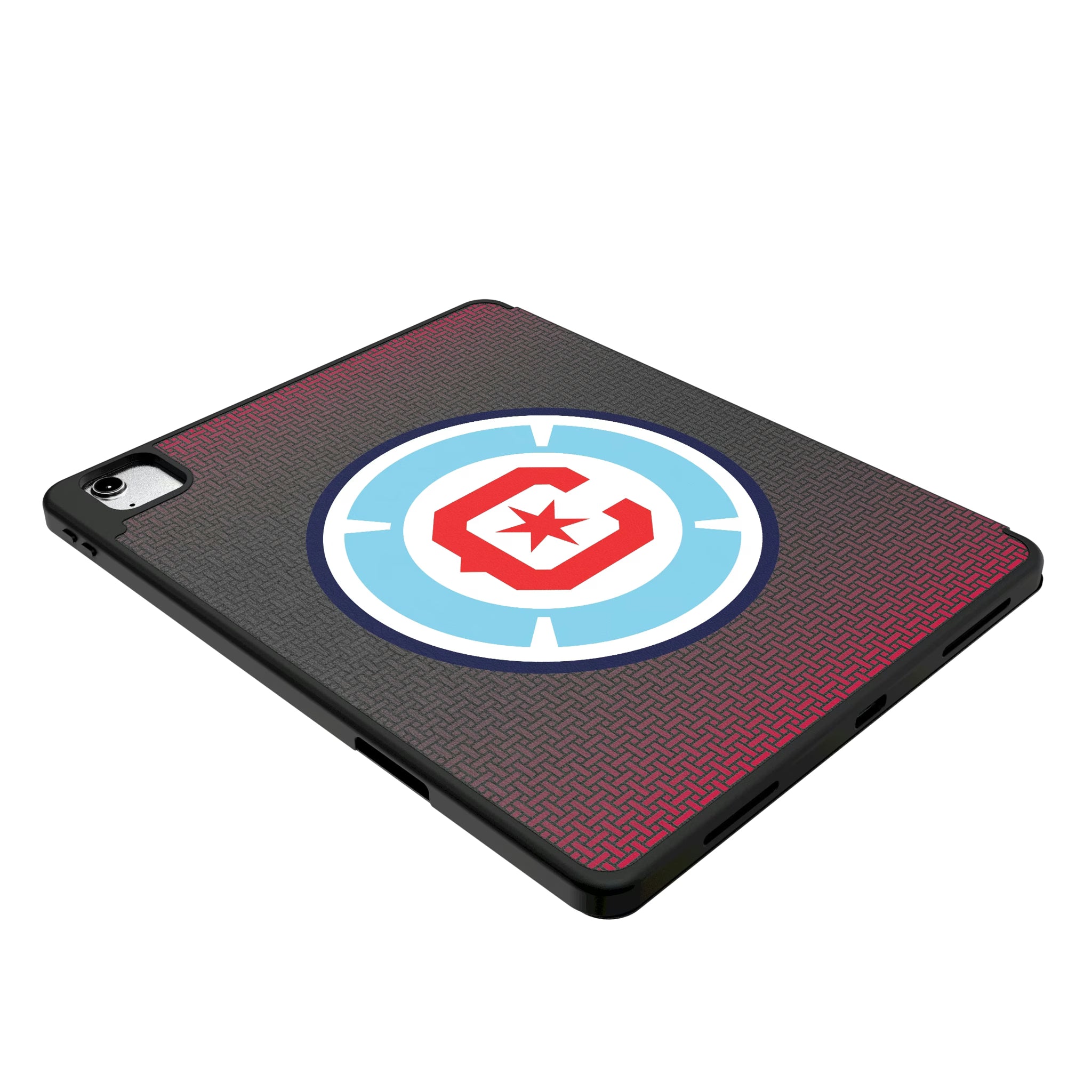 Chicago Fire Linen iPad Tablet Case for Apple iPad - Isometric View