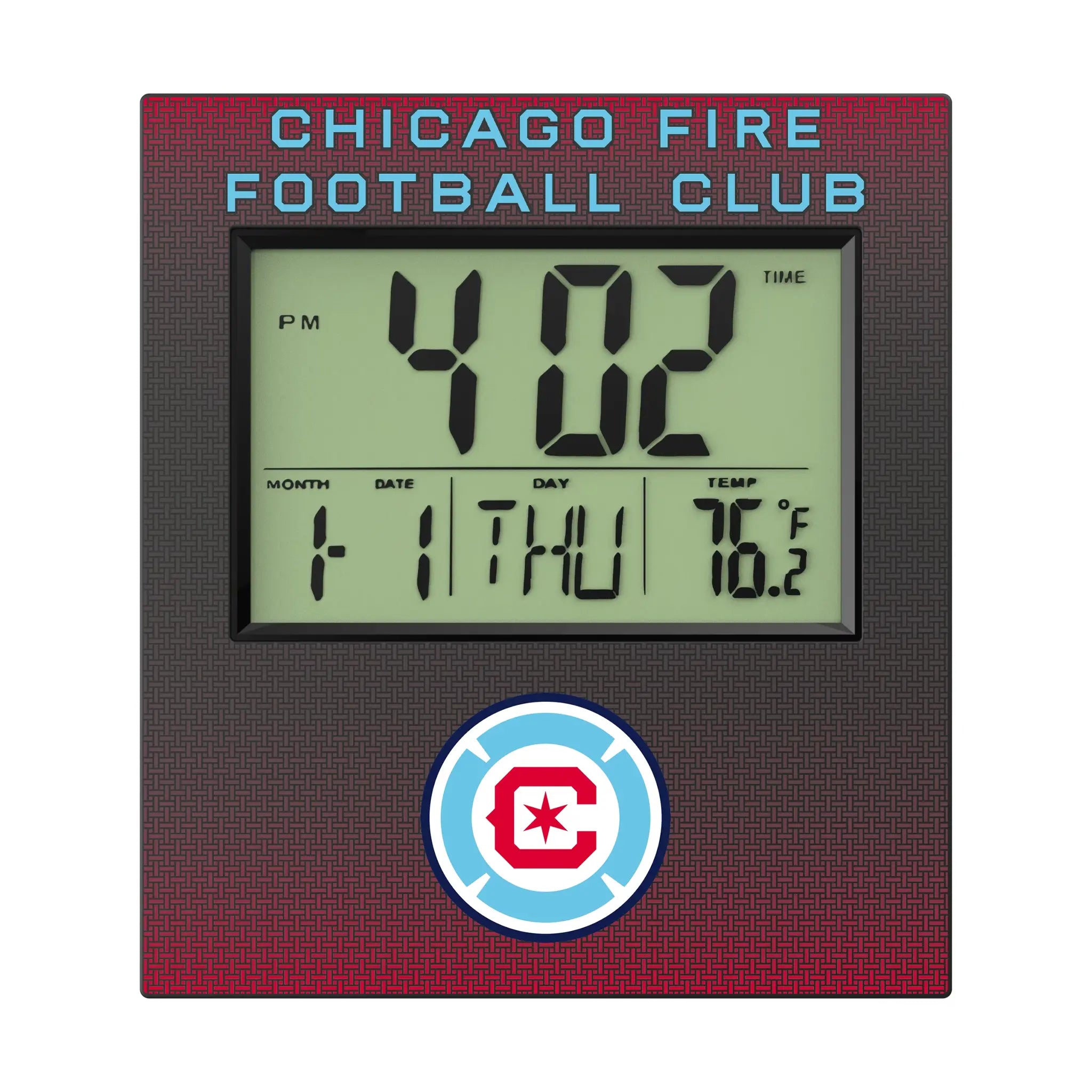 Chicago Fire Linen Wall Clock