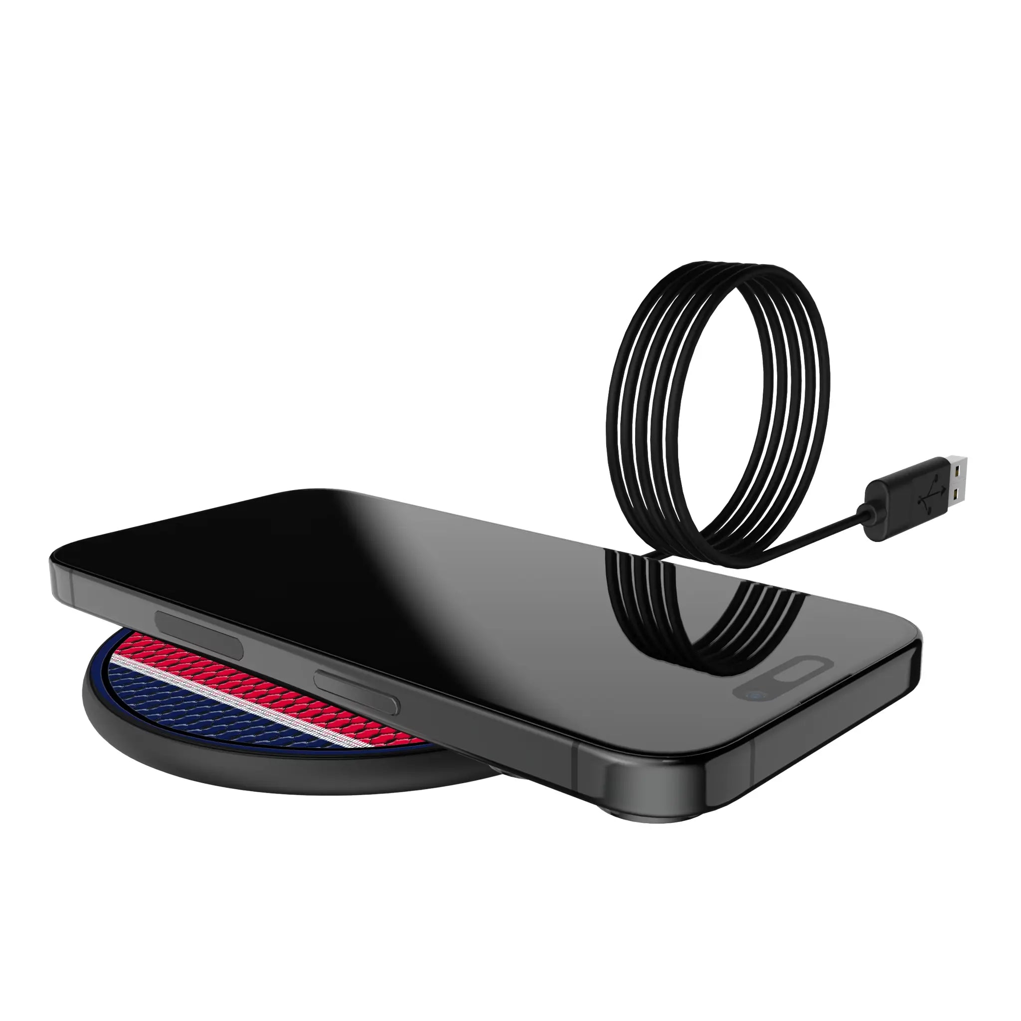 Chicago Fire Mesh 15-Watt Wireless Charger - Lifestyle