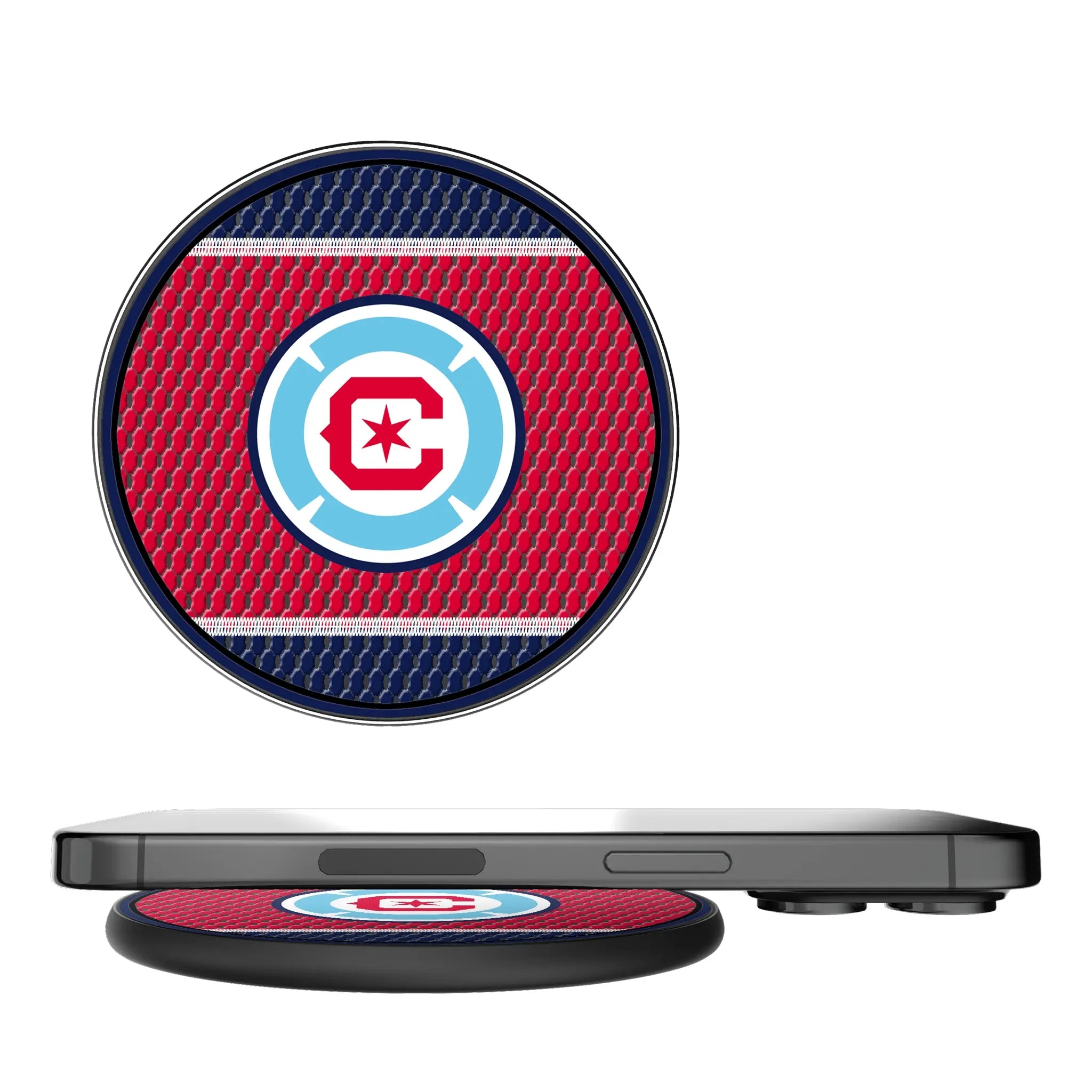 Chicago Fire Mesh 15-Watt Wireless Charger