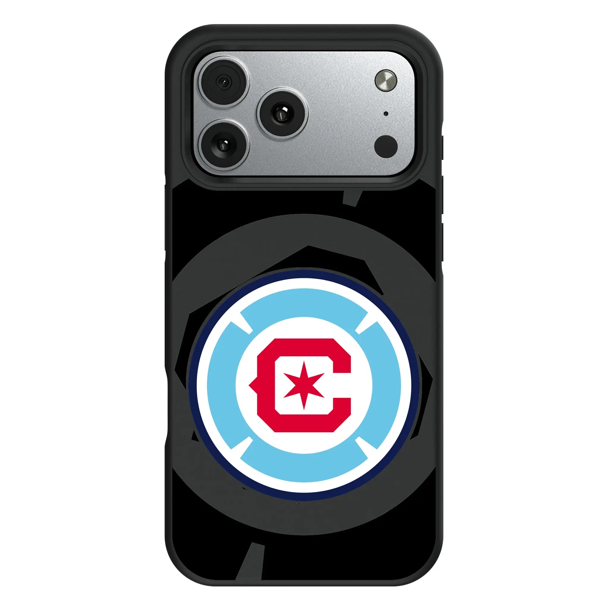 Chicago Fire Monocolor Tilt iPhone Bump Phone Case for Apple iPhone#Device_iPhone 17 Pro Max