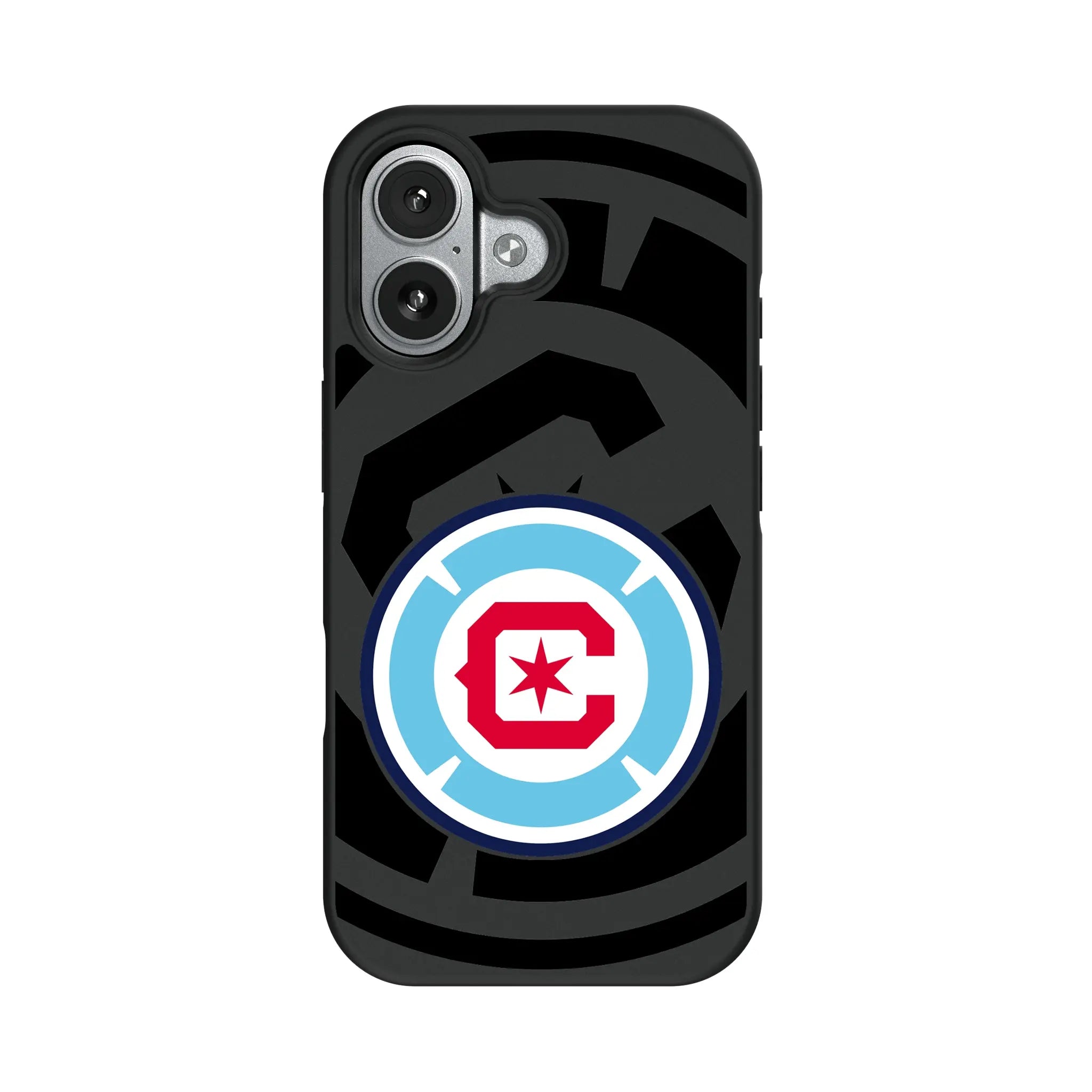 Chicago Fire Monocolor Tilt iPhone Bump Phone Case for Apple iPhone#Device_iPhone 17