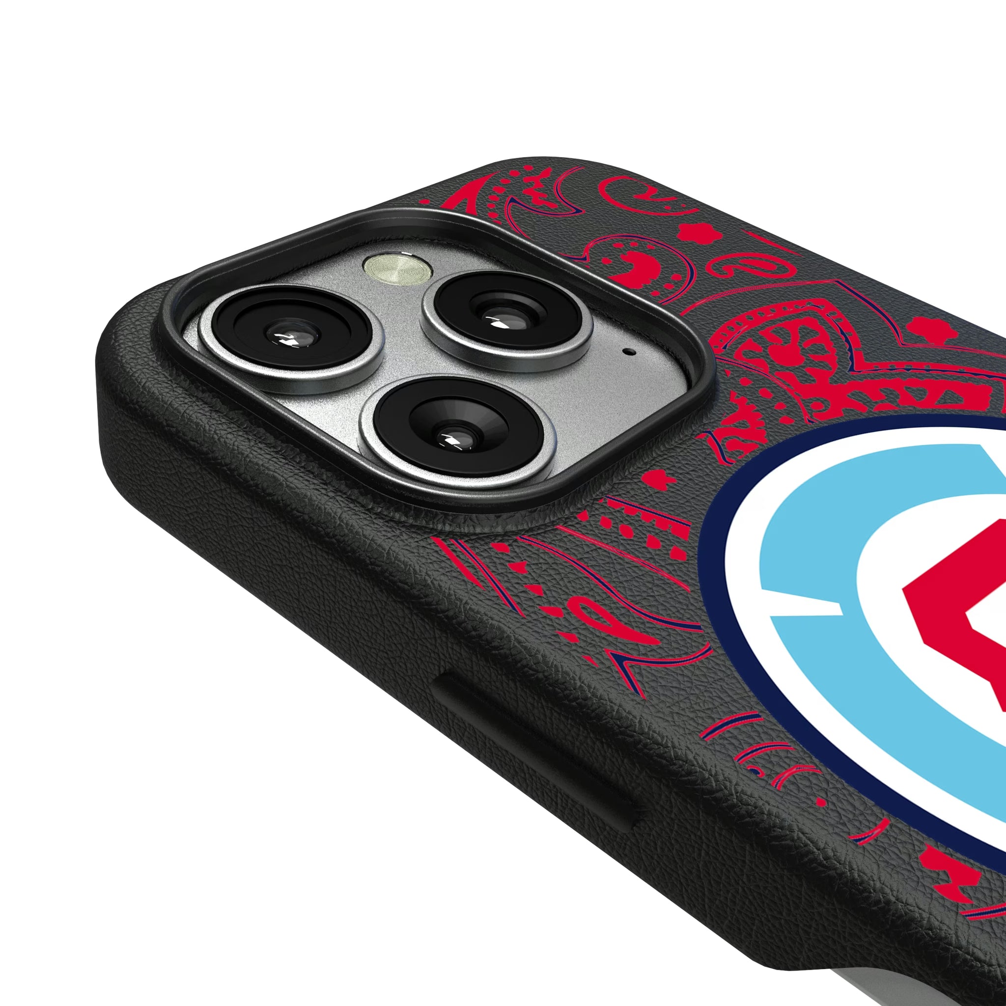 Chicago Fire Paisley iPhone MagSafe Compatible Phone Case for Apple iPhone - Detail