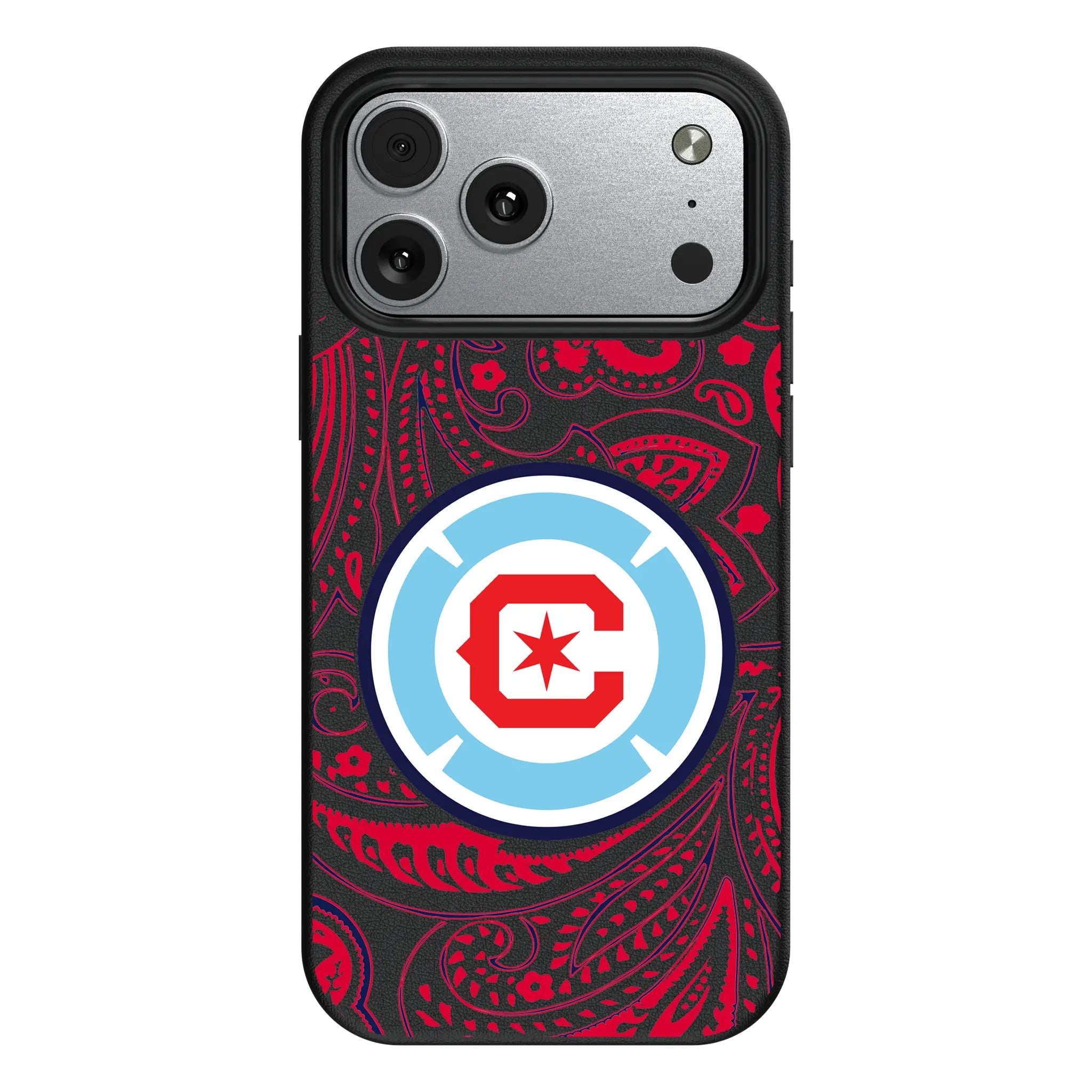 Chicago Fire Paisley iPhone MagSafe Compatible Phone Case for Apple iPhone#Device_iPhone 17 Pro Max