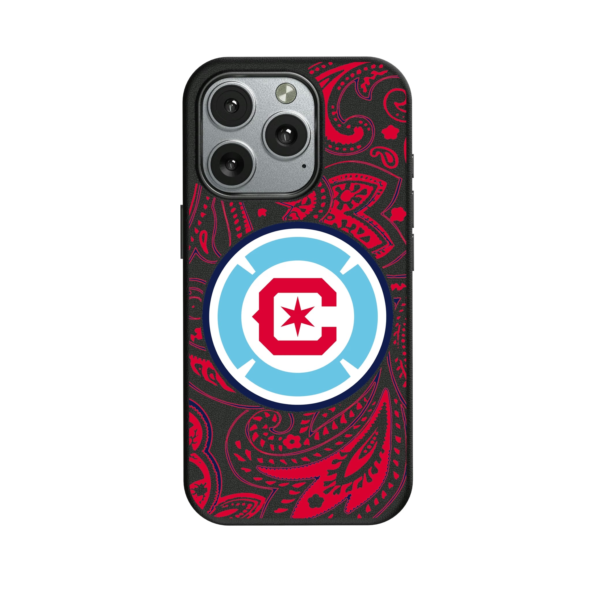 Chicago Fire Paisley iPhone MagSafe Compatible Phone Case for Apple iPhone