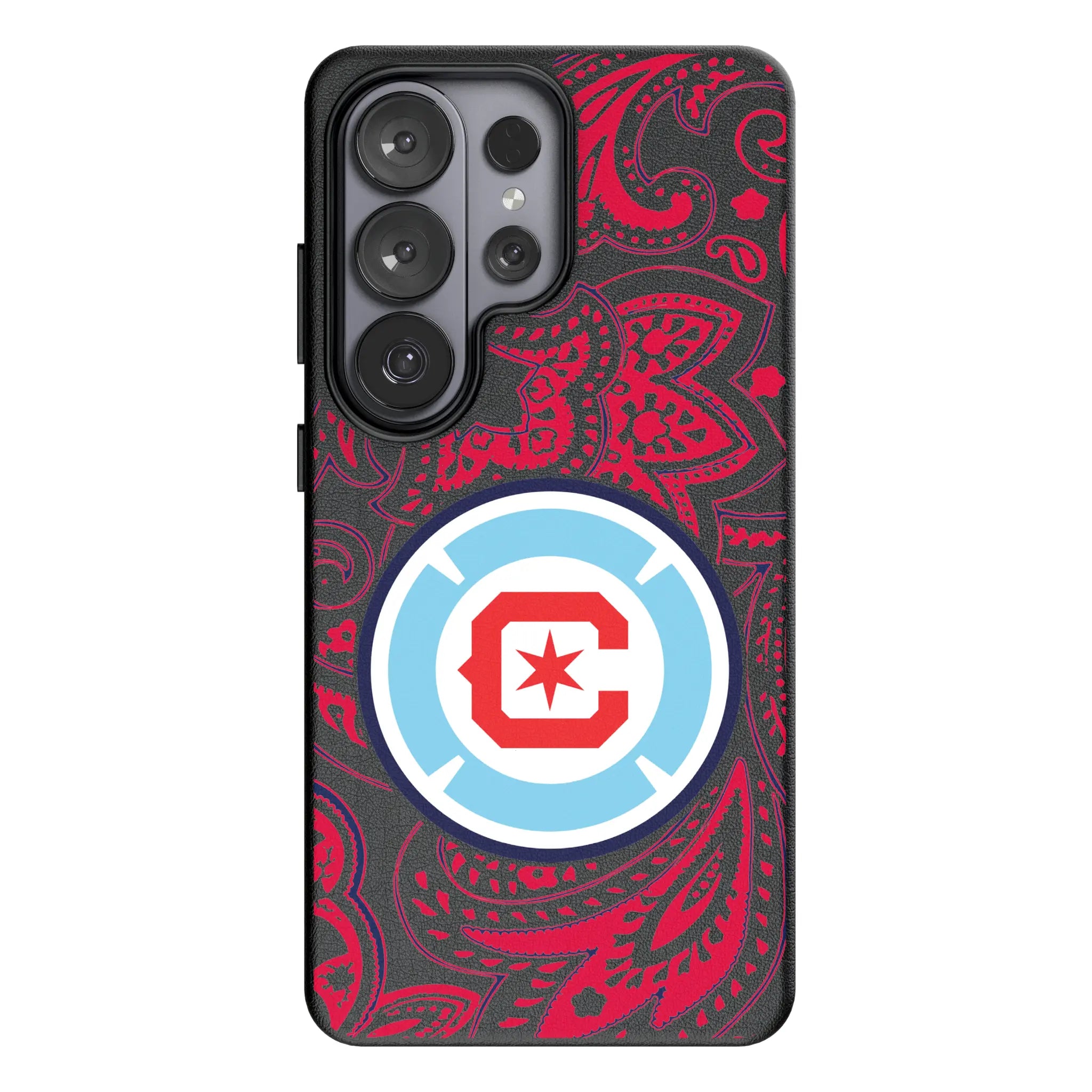 Chicago Fire Paisley Galaxy MagSafe Compatible Phone Case for Samsung Galaxy#Device_Galaxy S26 Ultra