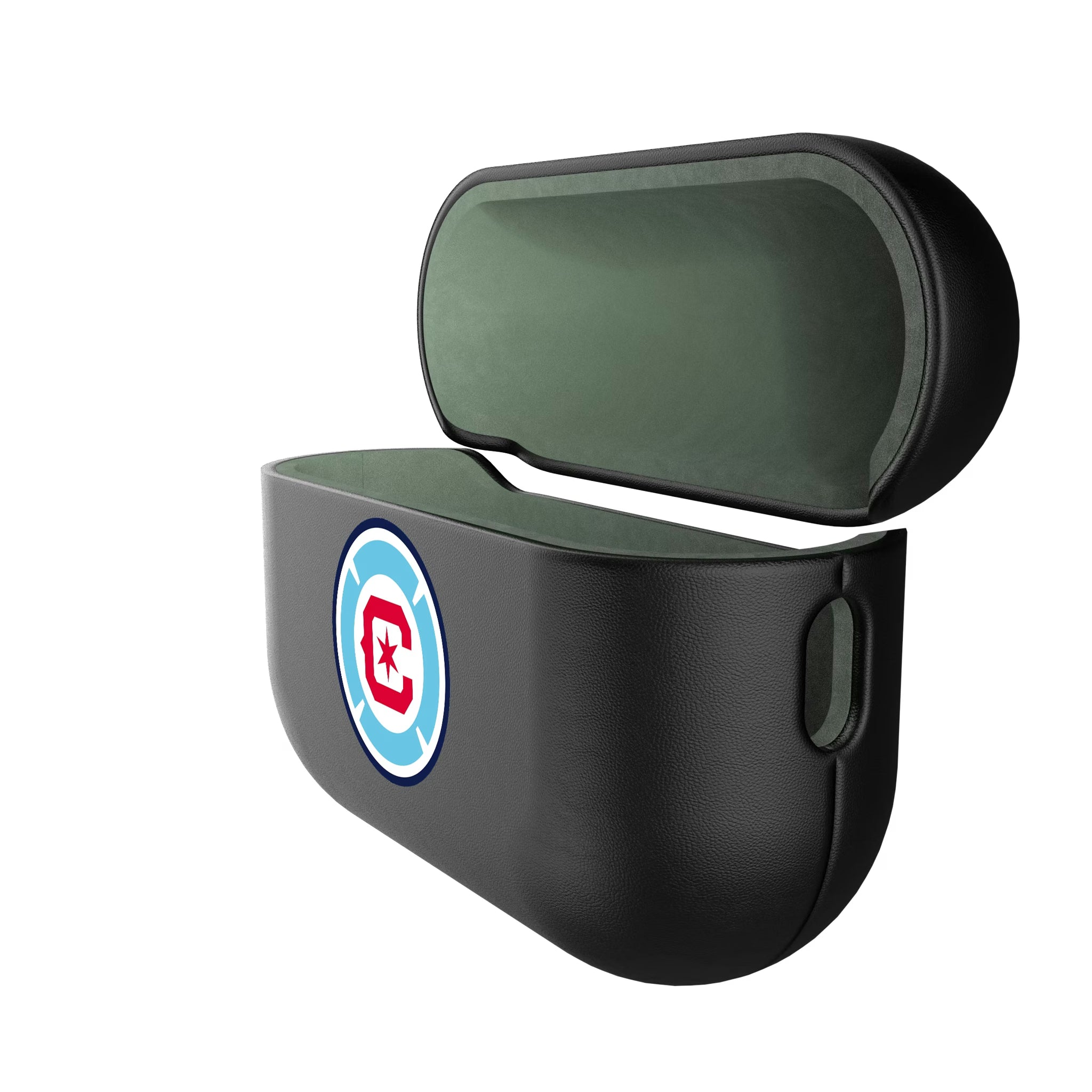 Chicago Fire Personalized Insignia AirPods AirPod Case Cover - Isometric View#Device_AirPods Pro 2nd Gen