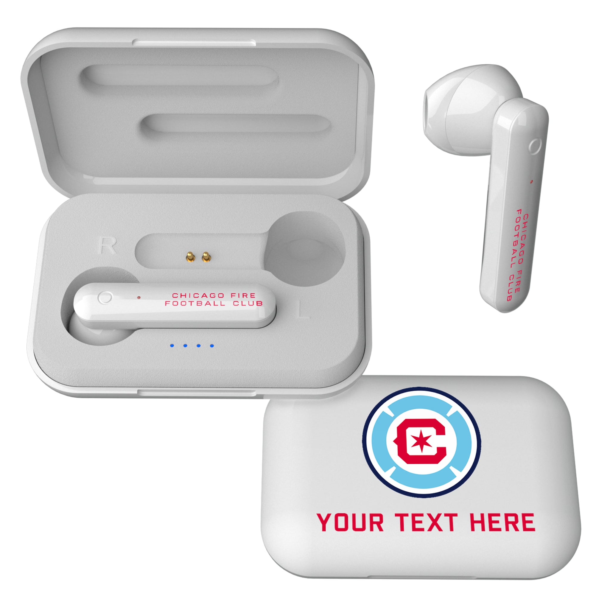 Chicago Fire Personalized Insignia Wireless TWS Earbuds