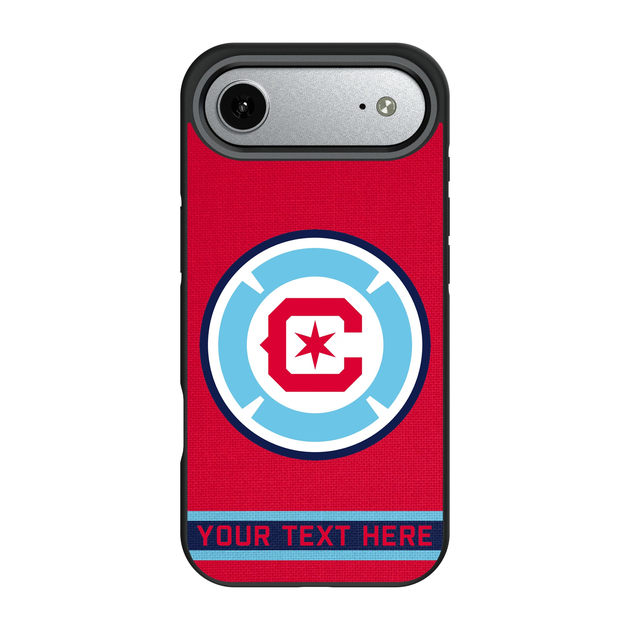 Chicago Fire Personalized Stripe iPhone Bump Phone Case for Apple iPhone#Device_iPhone Air