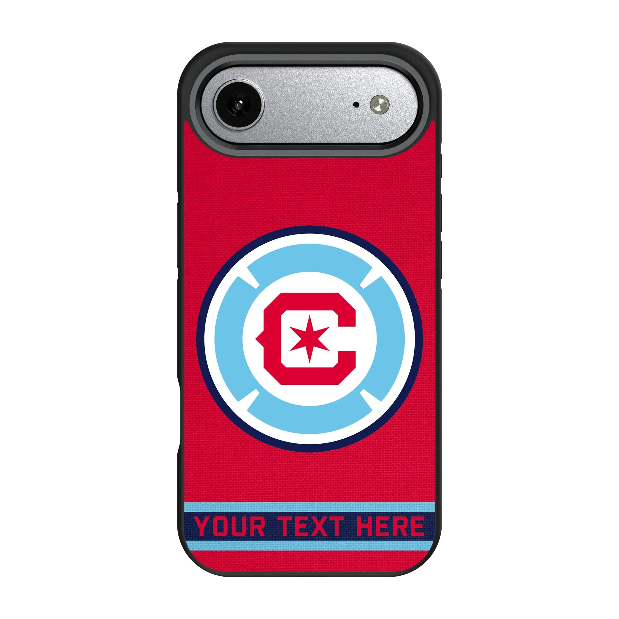 Chicago Fire Personalized Stripe iPhone Bump Phone Case for Apple iPhone#Device_iPhone Air