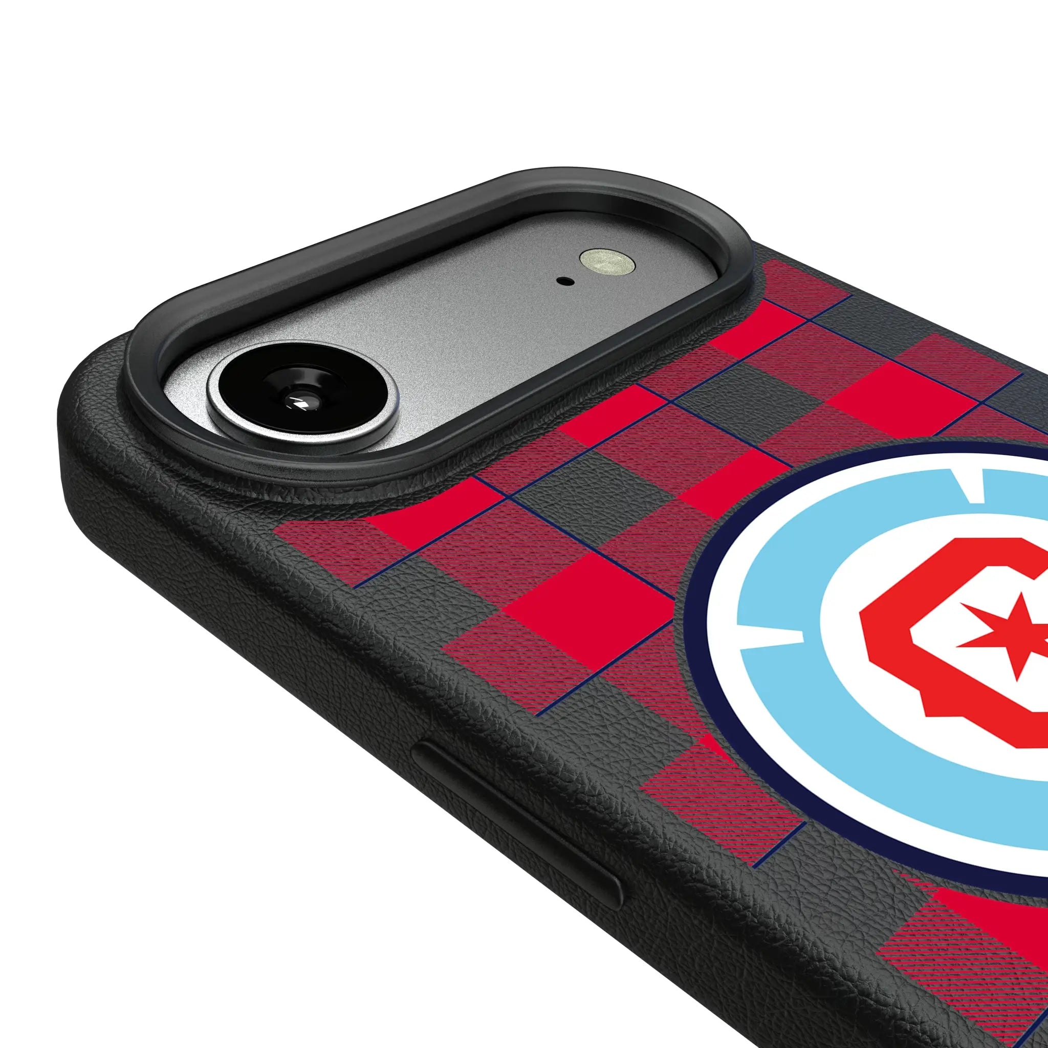 Chicago Fire Plaid iPhone MagSafe Compatible Phone Case for Apple iPhone - Detail#Device_iPhone Air