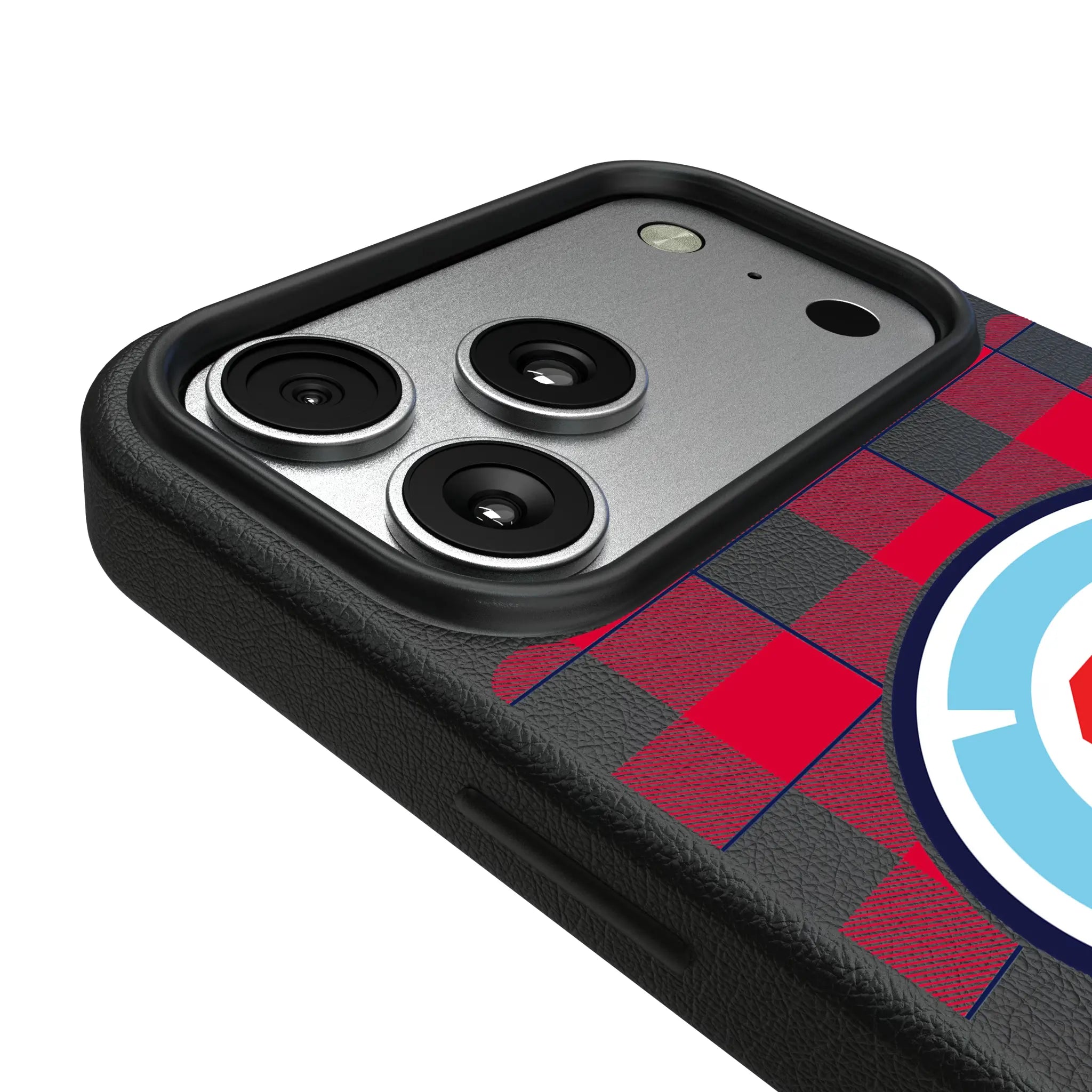 Chicago Fire Plaid iPhone MagSafe Compatible Phone Case for Apple iPhone - Detail#Device_iPhone 17 Pro Max